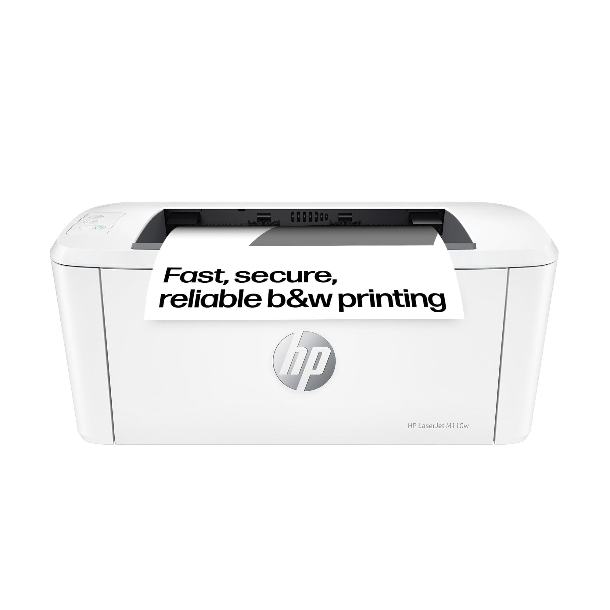 HP LaserJet M110w Wireless Black & White Printer | 1 Year Limited Warranty | Print from phone or tablet | Smallest laser in its class | 150 sheet input tray |Print speed up to 20ppm