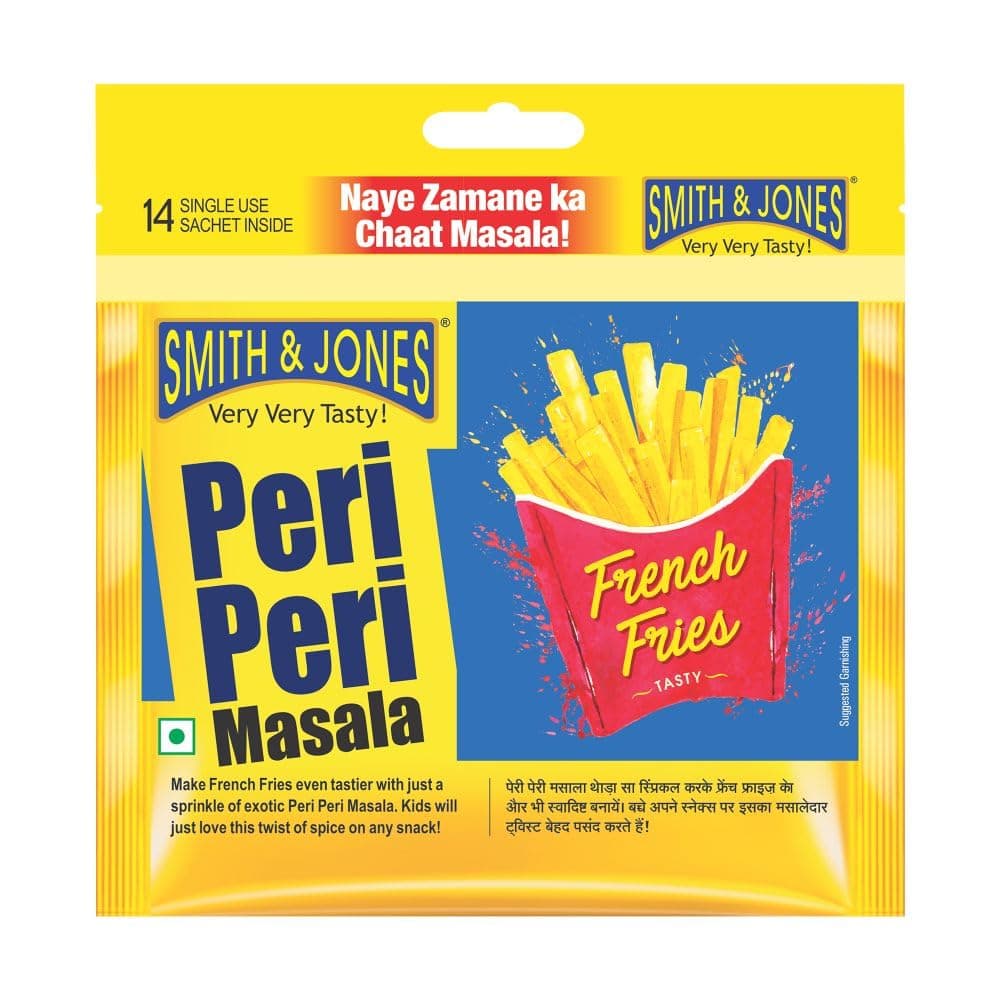 Peri Peri Masala Powder, Vegetable Masala (Pack of 14) 91/98 gram ( Weight May Vary)