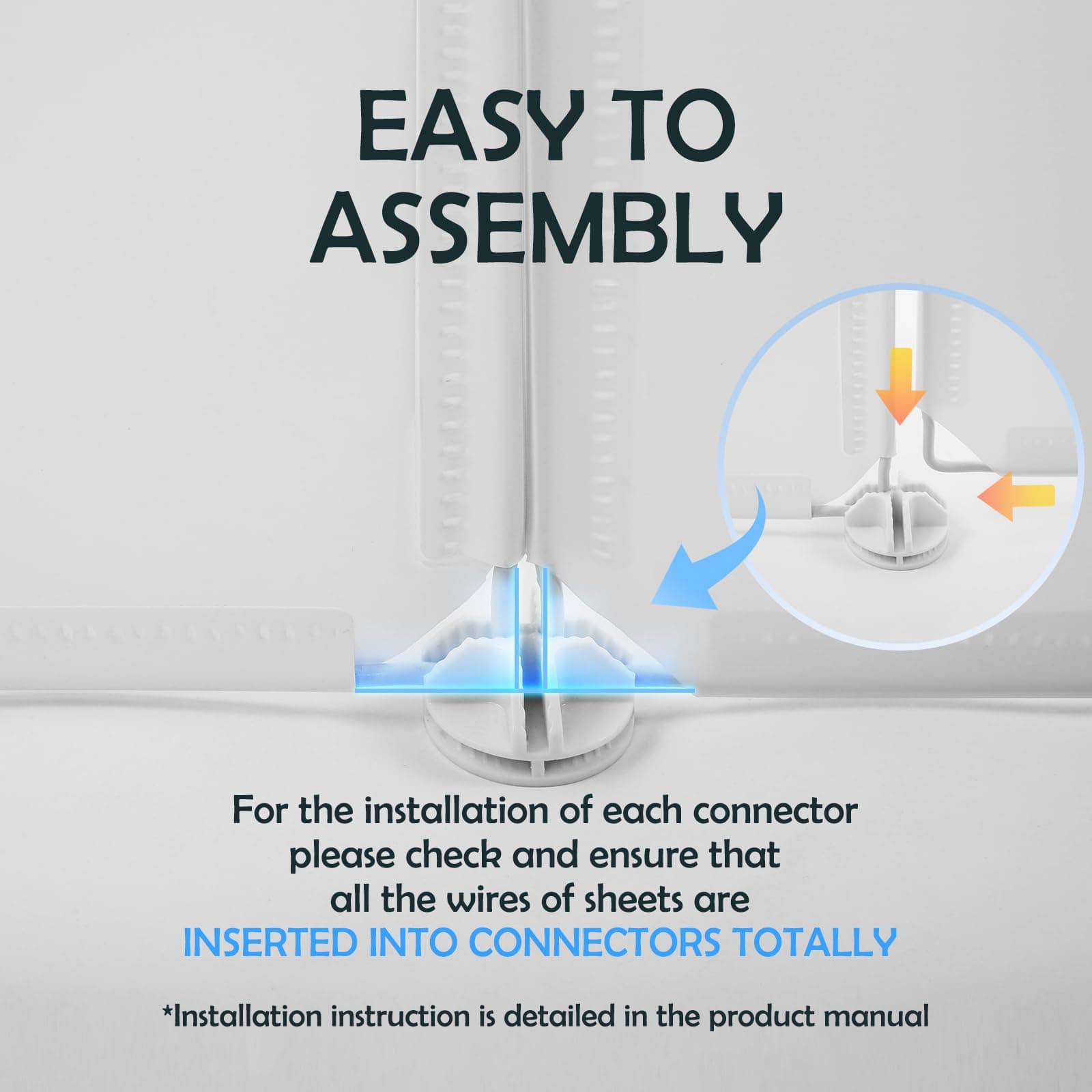 MEEXPAWS Cat Litter Box Enclosure Splash Guard Extra Large 28L × 21.5W x 18H inch, Light Weight Plastic Sheets with Cat Litter Mat Easy Clean (White)