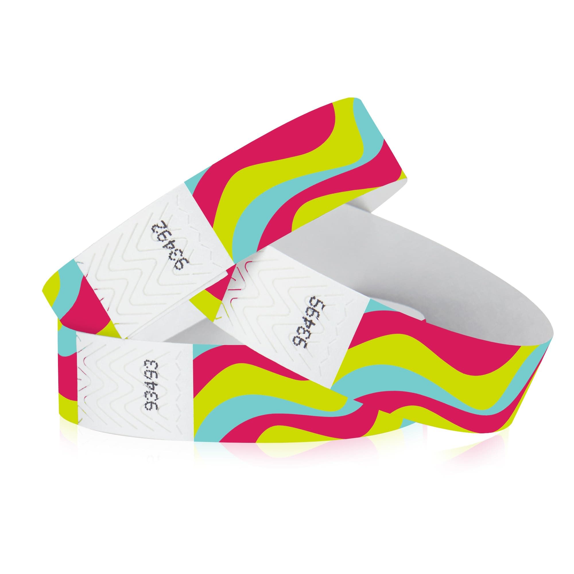 WristCo ¾” Tyvek Stripes Wristbands