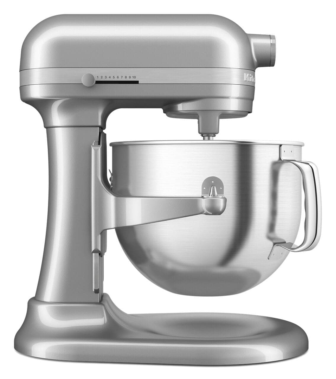 KitchenAid NEW 7 Quart Bowl Lift Stand Mixer with Double Flex Edge Beater KSM70SK, Contour Silver