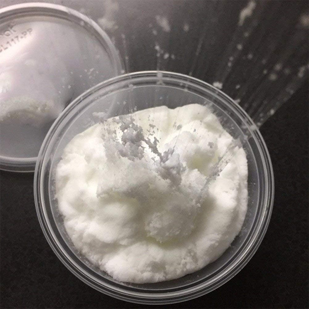 Gixmo 400 Grams Magic Sand Kinetic Mud Mars White Colour Sand Squishy Scented Stress Kids Clay Sand Toy