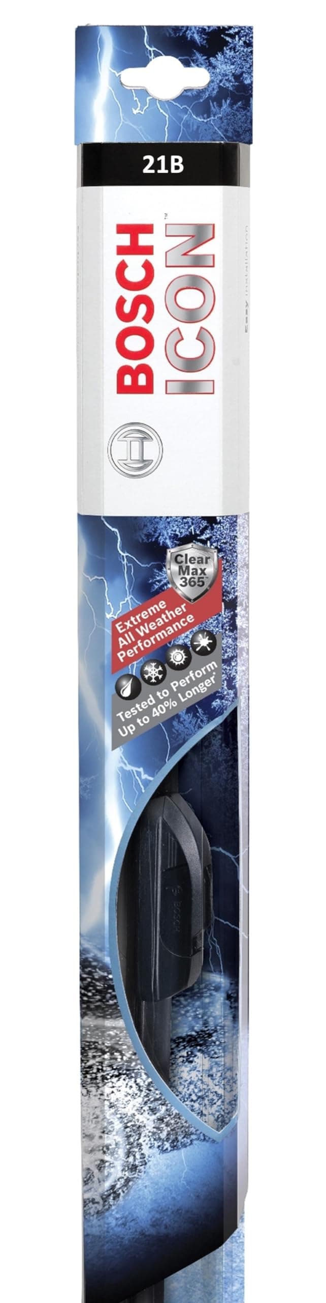 21B ICON Premium Beam Wiper Blade; 21" - Single