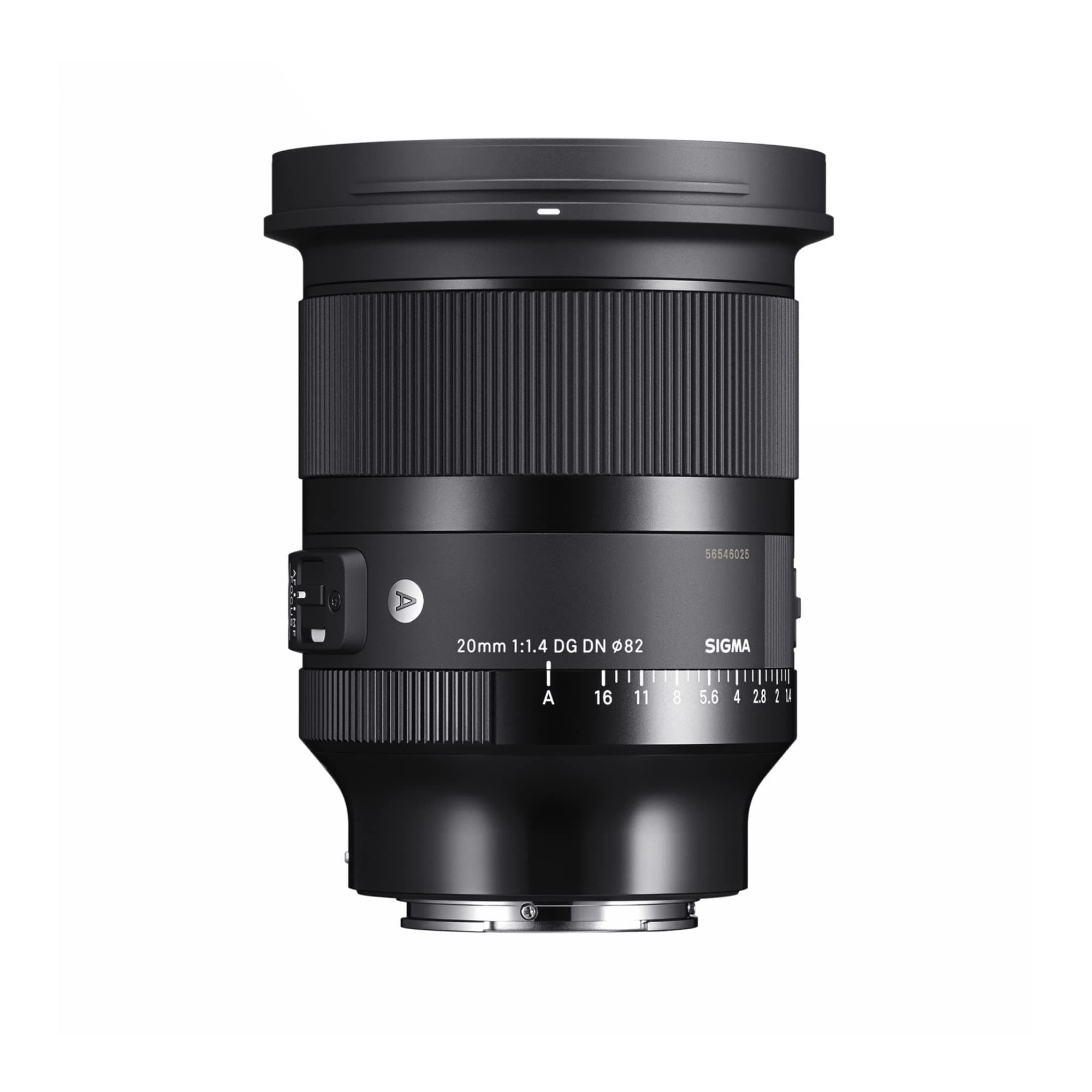 20mm F1.4 DG DN Art for Sony E mount, Black, 414965