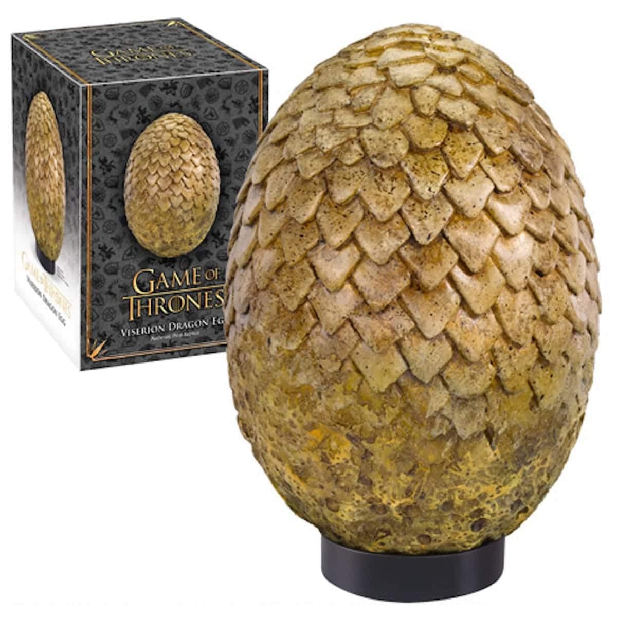 The Noble Collection Game of Thrones Viserion Egg (Tan)