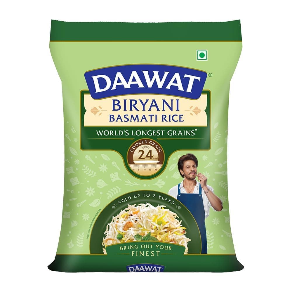Extra Long Indian Basmati Rice, 5 Kg