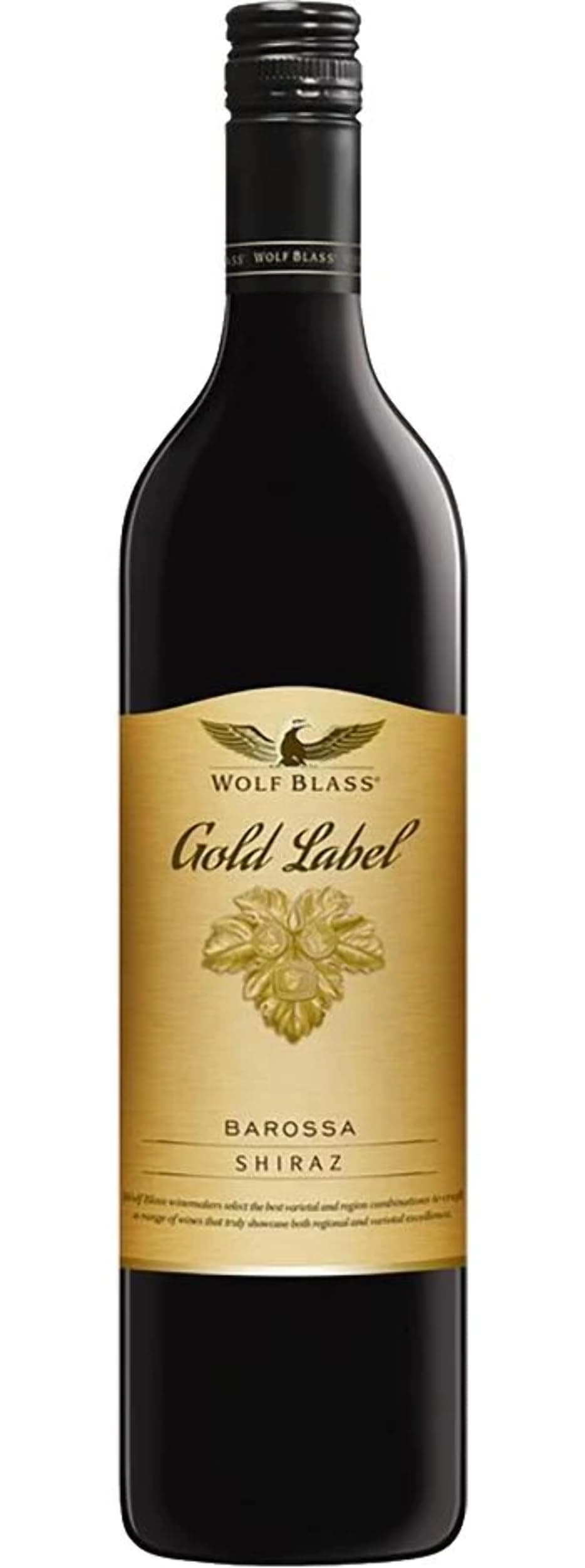 Wolf Blass Gold Label Shiraz wine 75cl