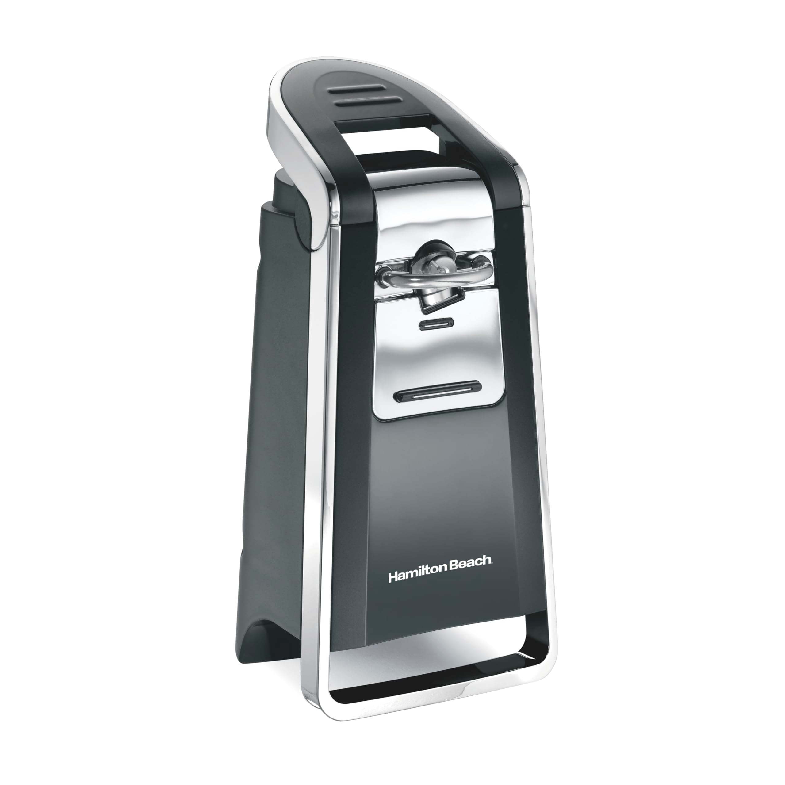 Hamilton Beach 76606ZA Smooth Touch Can Opener, Black and Chrome