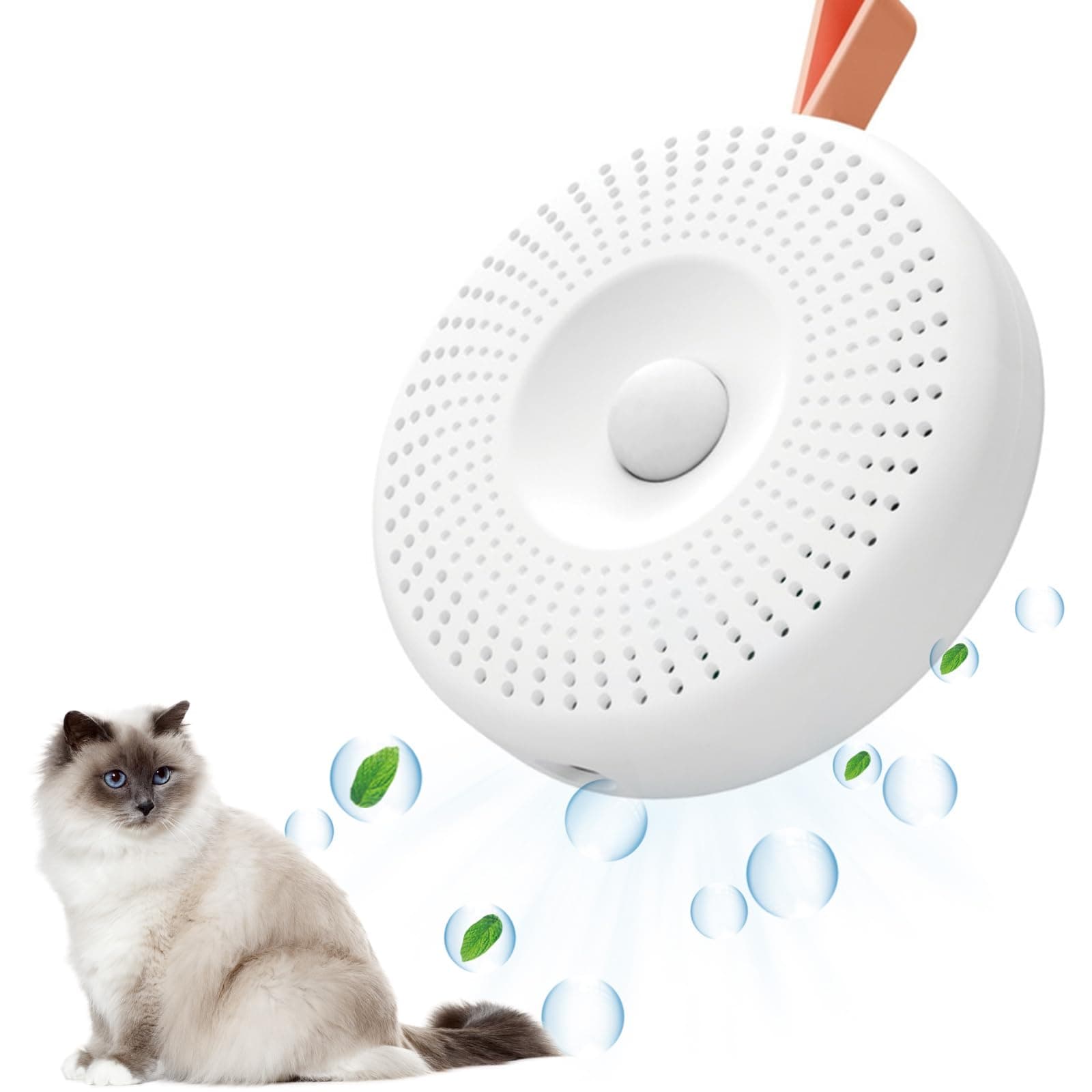 Cat Litter Deodorizer, Pet Odour Remover 99% Deodorization Litter Box Odor Eliminator for Pet, Bathroom & Trash, Dust-Free Cat Urine Smell Remover Litter Boxes Freshener, Travel Air Purifiers