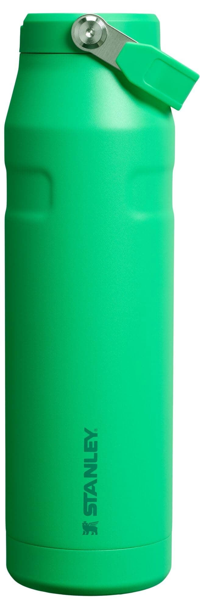 Stanley IceFlow Flip Straw 2.0 Water Bottle 36 oz | Built-In Straw with Larger Opening | Lightweight and Leak Resistant | Insulated Stainless Steel | BPA-Free | Meadow