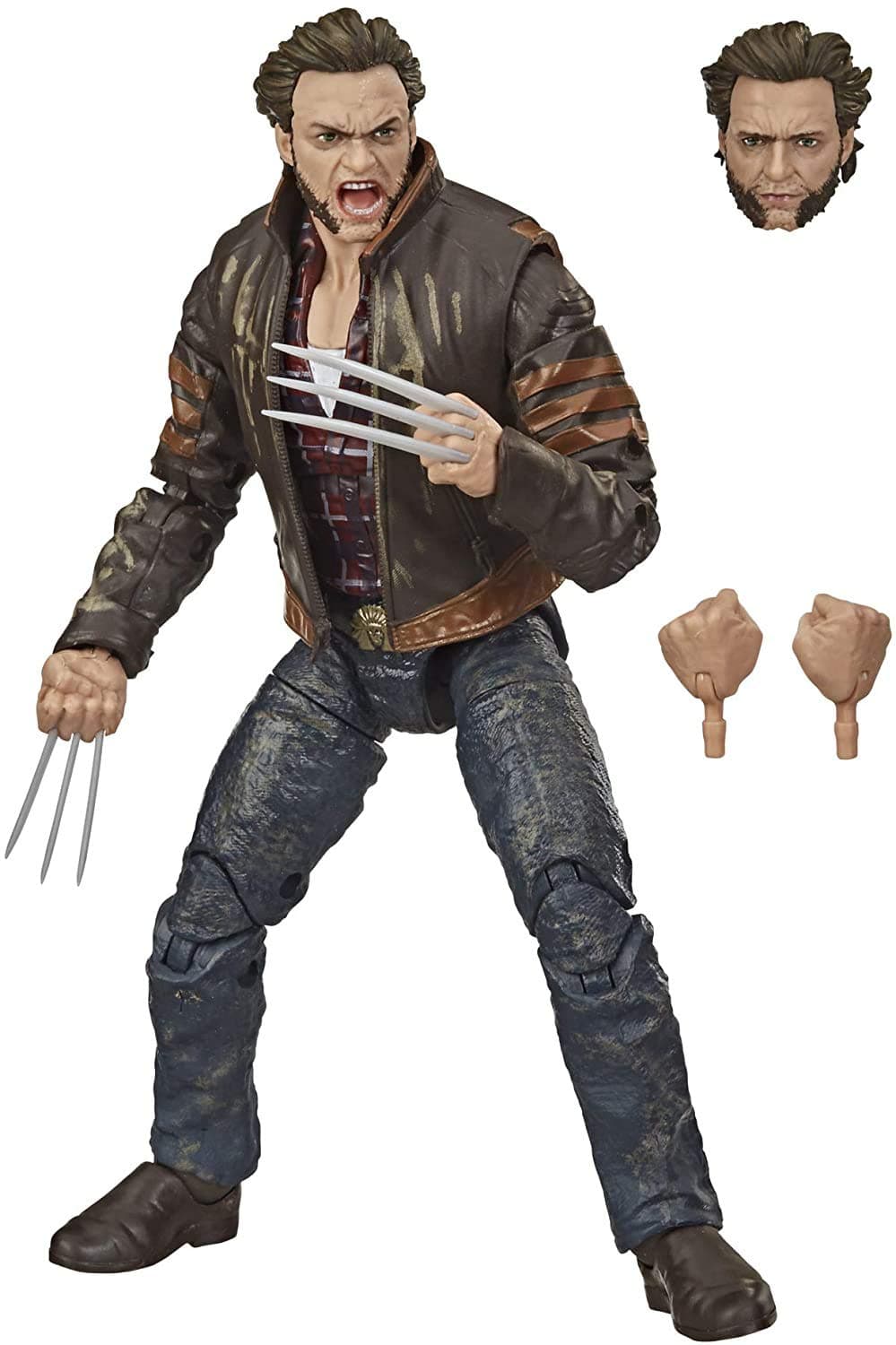 Marvel X-Men Wolverine Action Figure Toy with Accessories (6 Inches, Multicolor)