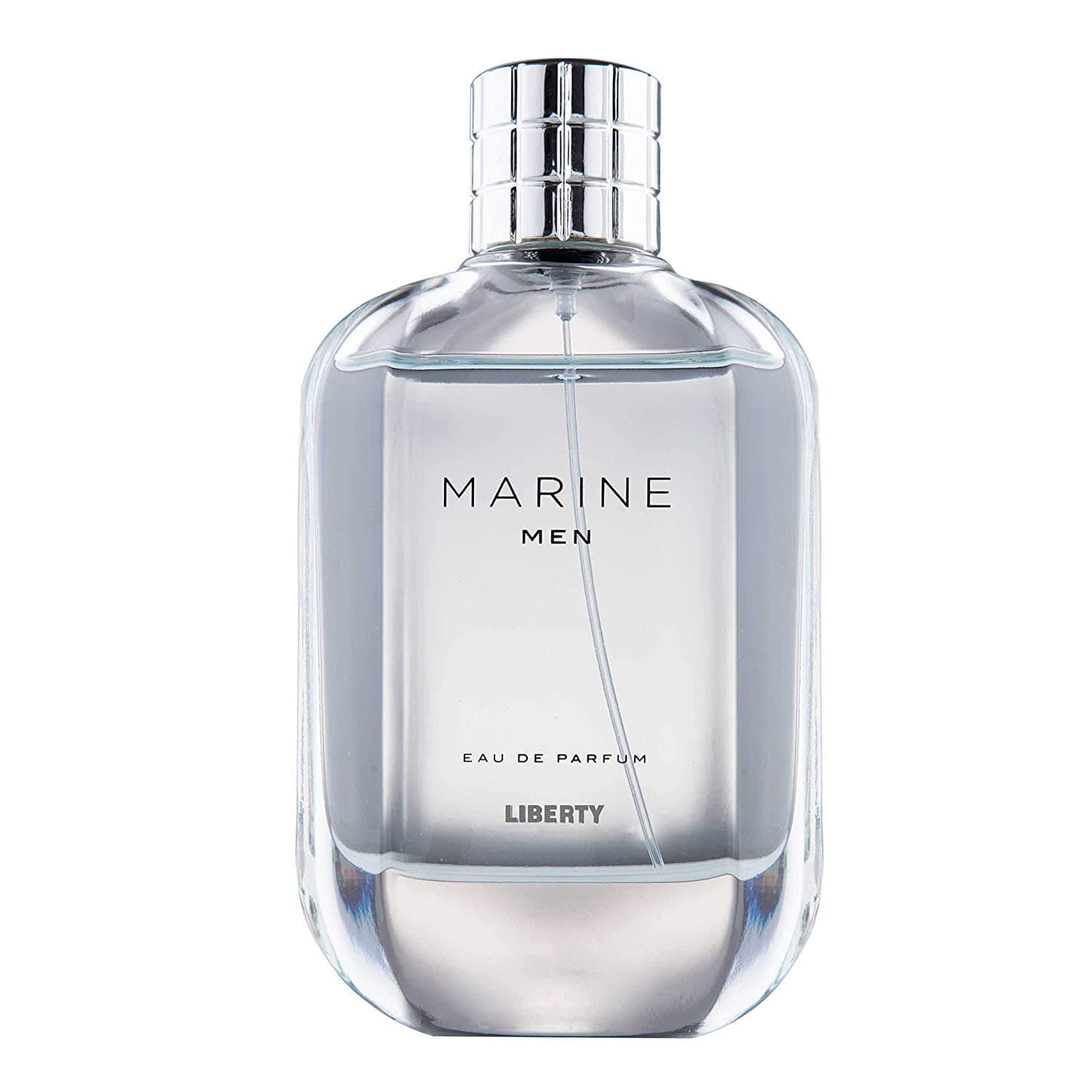 Liberty LUXURY Marine Perfume Spray for Men | Grapefruit, Leather, Exotic Spices, Sensual Must Notes, Long Lasting Smell, Crafted In France, Eau de Parfum (EDP) - (Marine, 100ML)