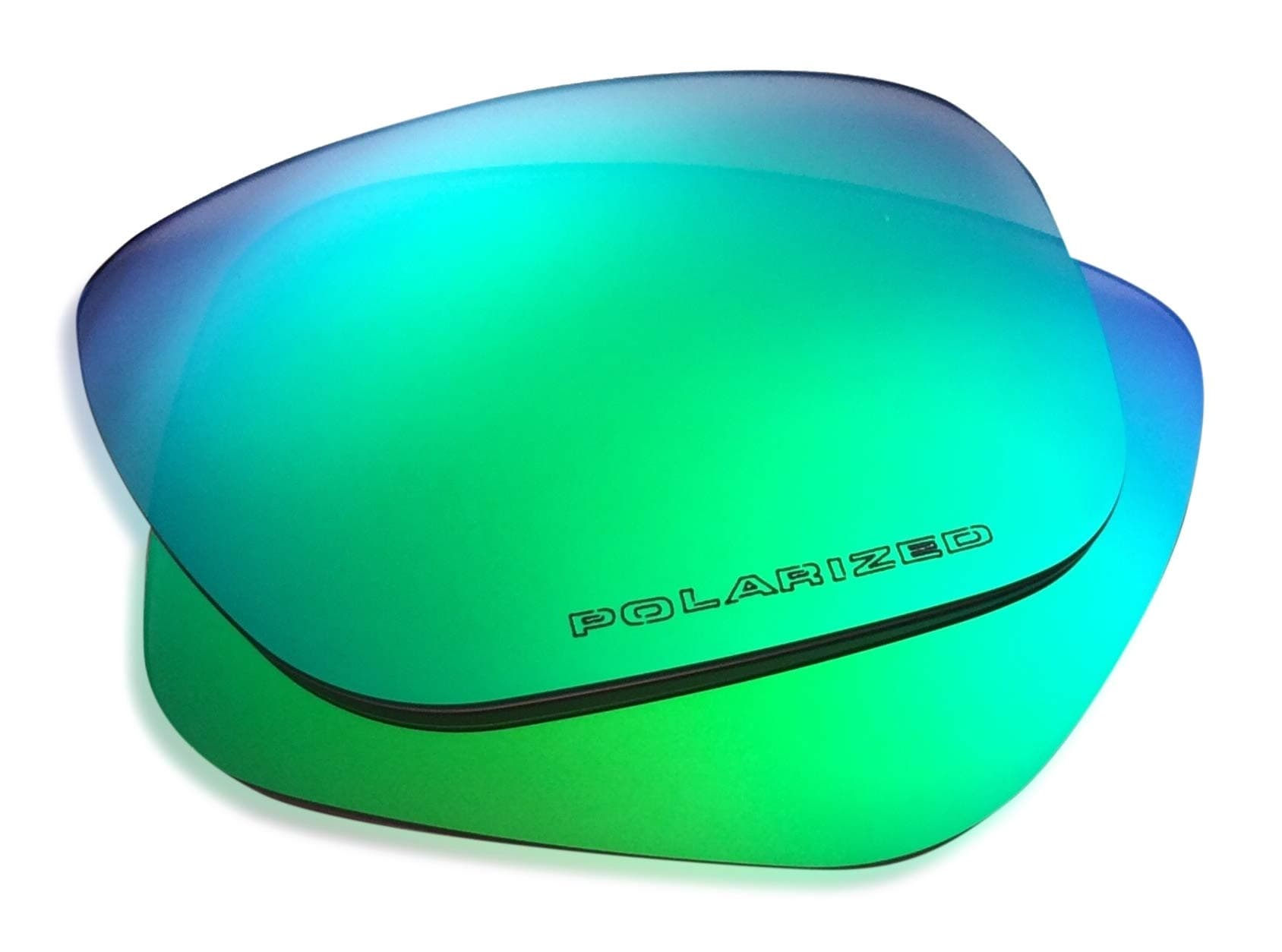 Compatible with Oakley Holbrook Replacement Lenses (Green) - Polarized, 1.4 mm Thick, Added UV Protection, Fits Perfectly, for Men & Women