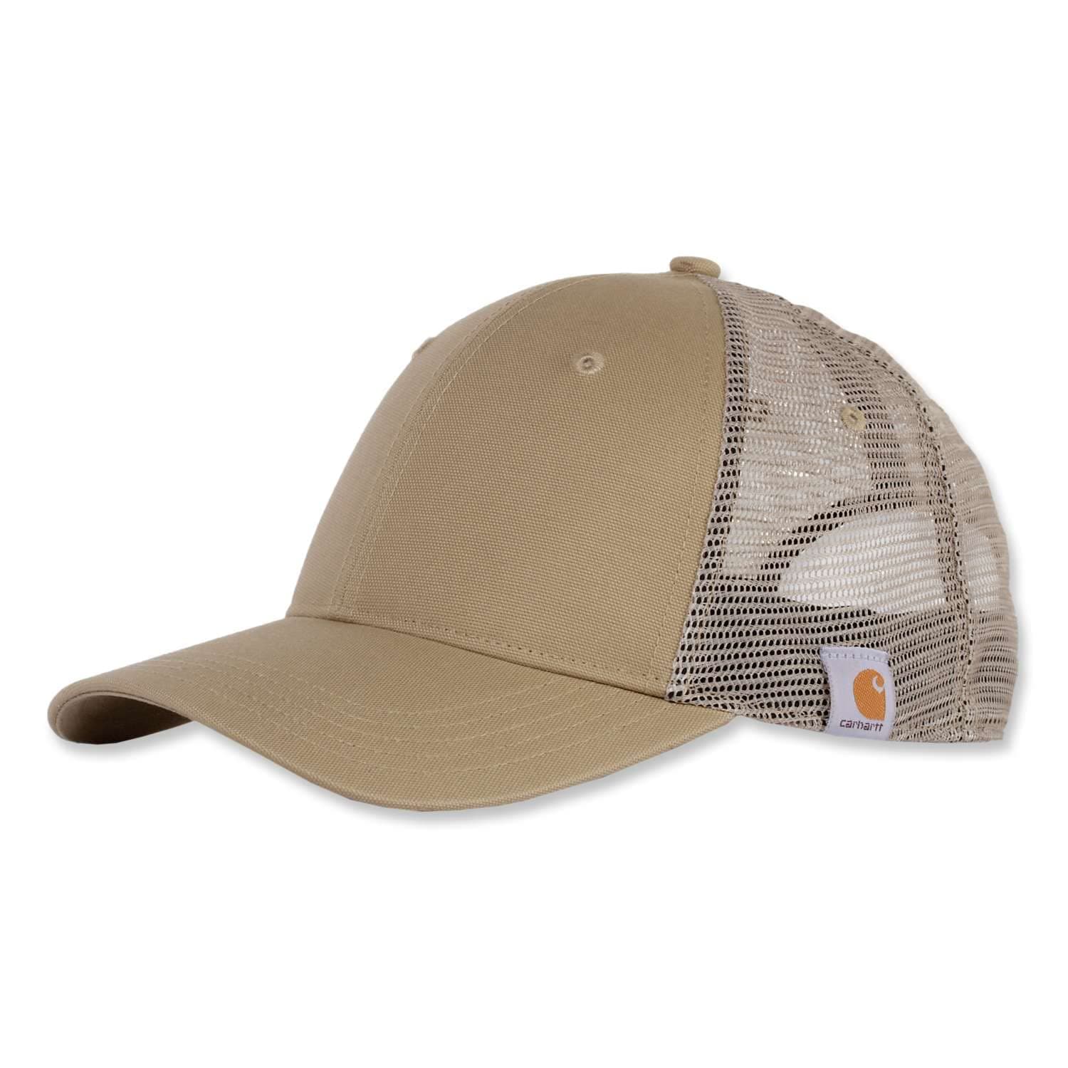 Men's Rugged Professional™ Series Canvas Mesh-Back Cap,Dark Khaki,One Size