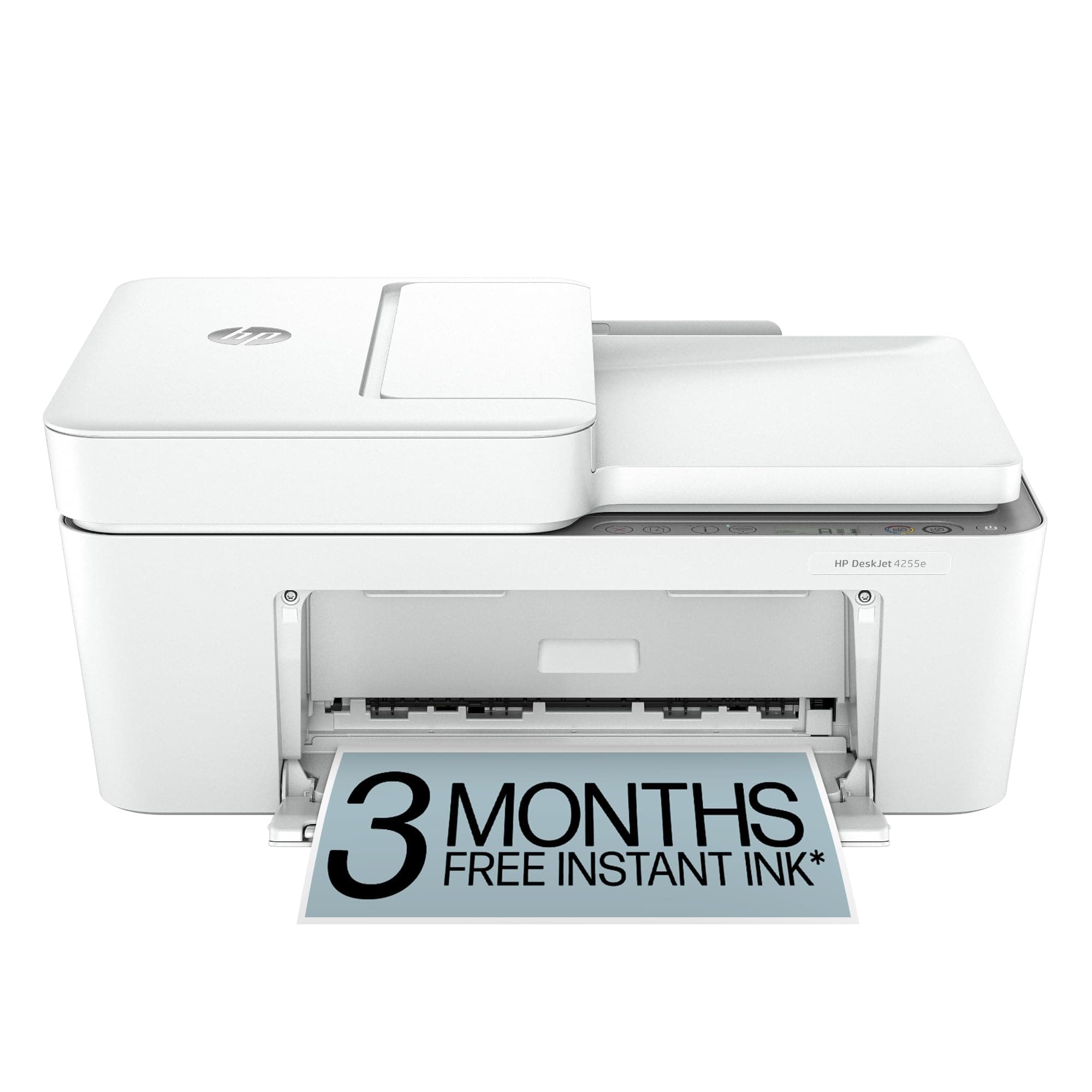 HP DeskJet 4255e Wireless All-in-One Color Inkjet Printer, Scanner, Copier, Best-for-home, 3 month Instant Ink trial included. This printer is only 2.4 ghz capable. AI-enabled (588S6A)