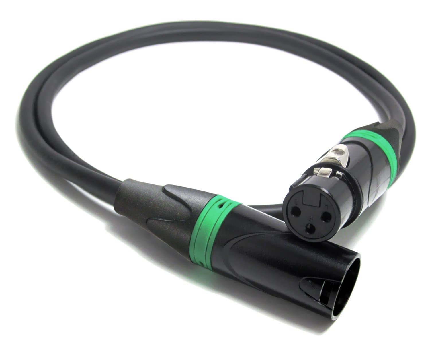 XLR Cable 3 Ft - for Powered Speakers, Mixers - Reliable, High Performance from