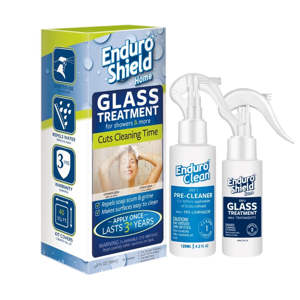 ENDUROSHIELD 125DIY KIT - DURABLE PROTECTION FOR EASY CLEAN GLASS. RAIN REPELLENT