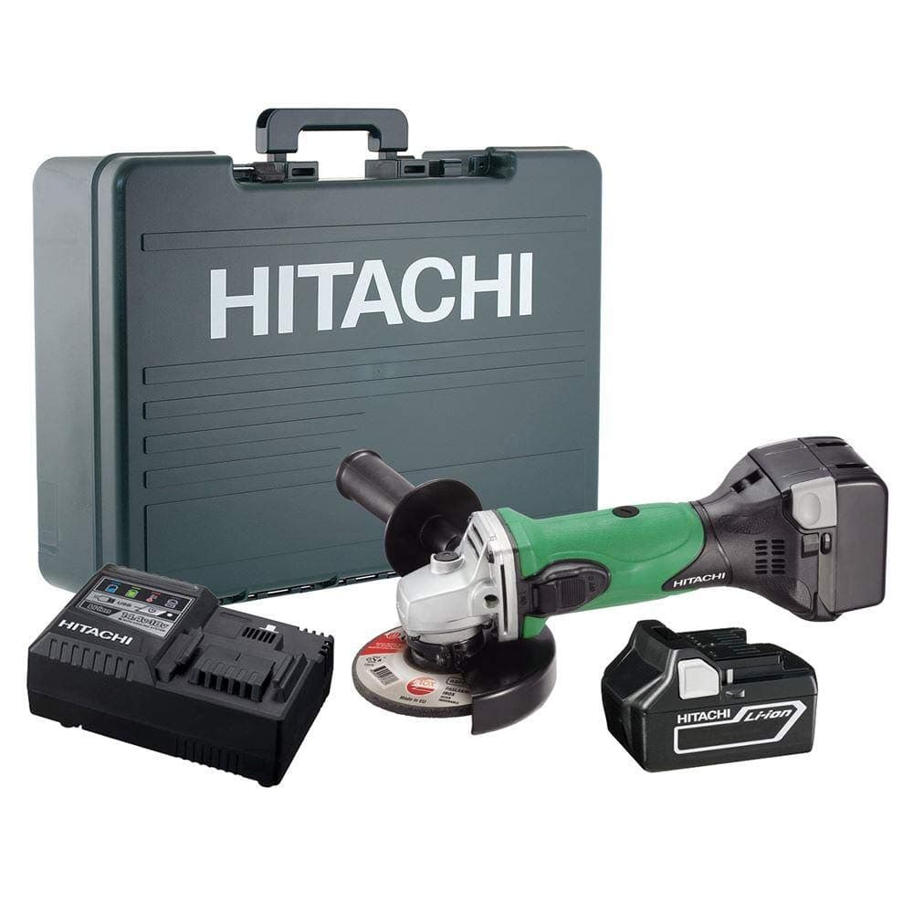 Hitachi G14DSL 14.4 V Cordless Angle Grinder (Black)