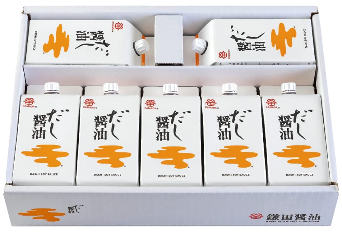 Kamada Dashi Soy Sauce 7 cartons (200ml each)