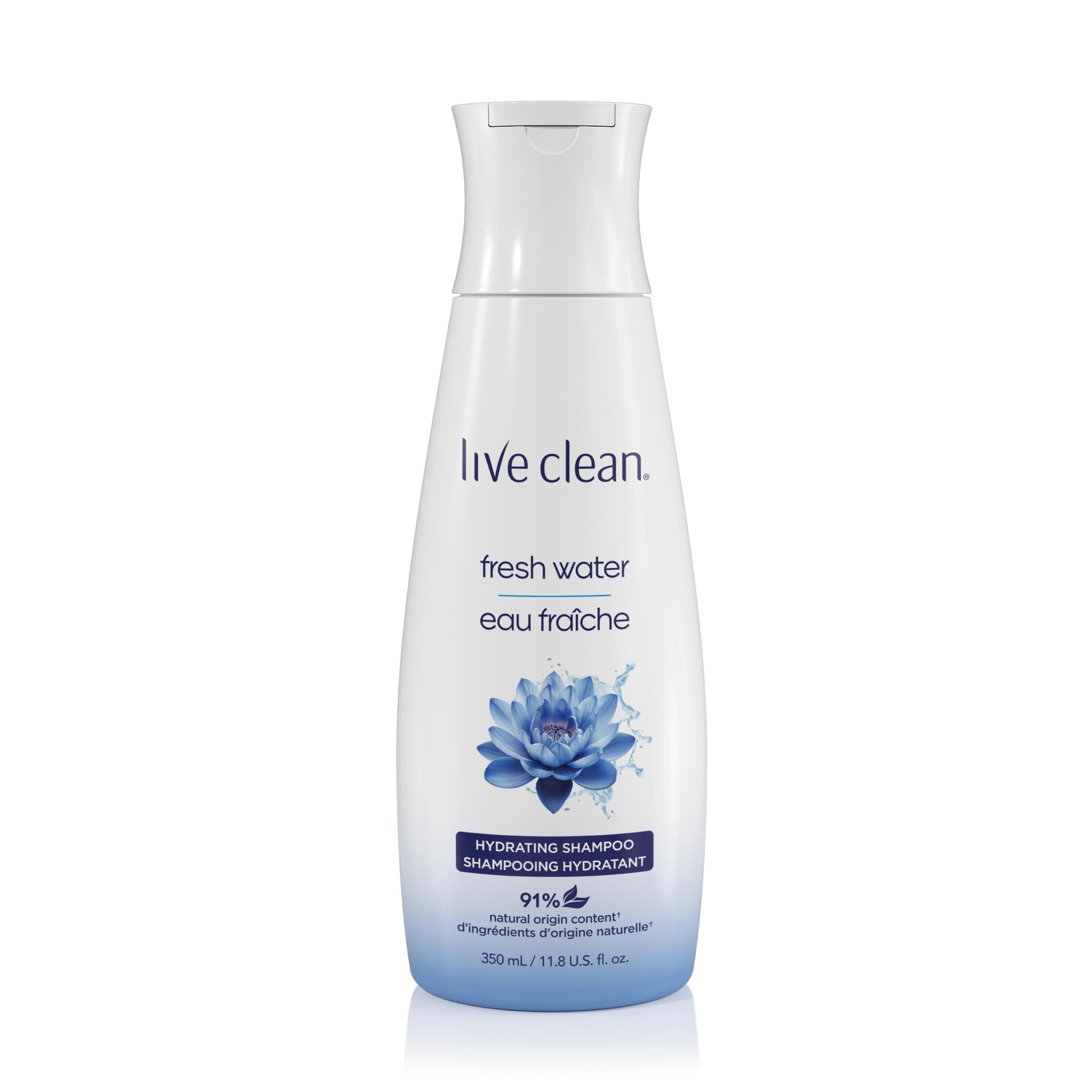 Live Clean Shampoo, Hydrating Fresh Water, 12 Oz
