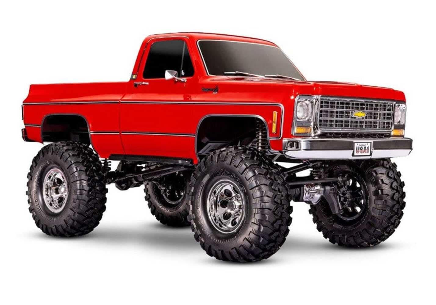 TRX-4 Chevy K10 High-Trail Red RTR without Battery/Charger 1/10 4WD 92056