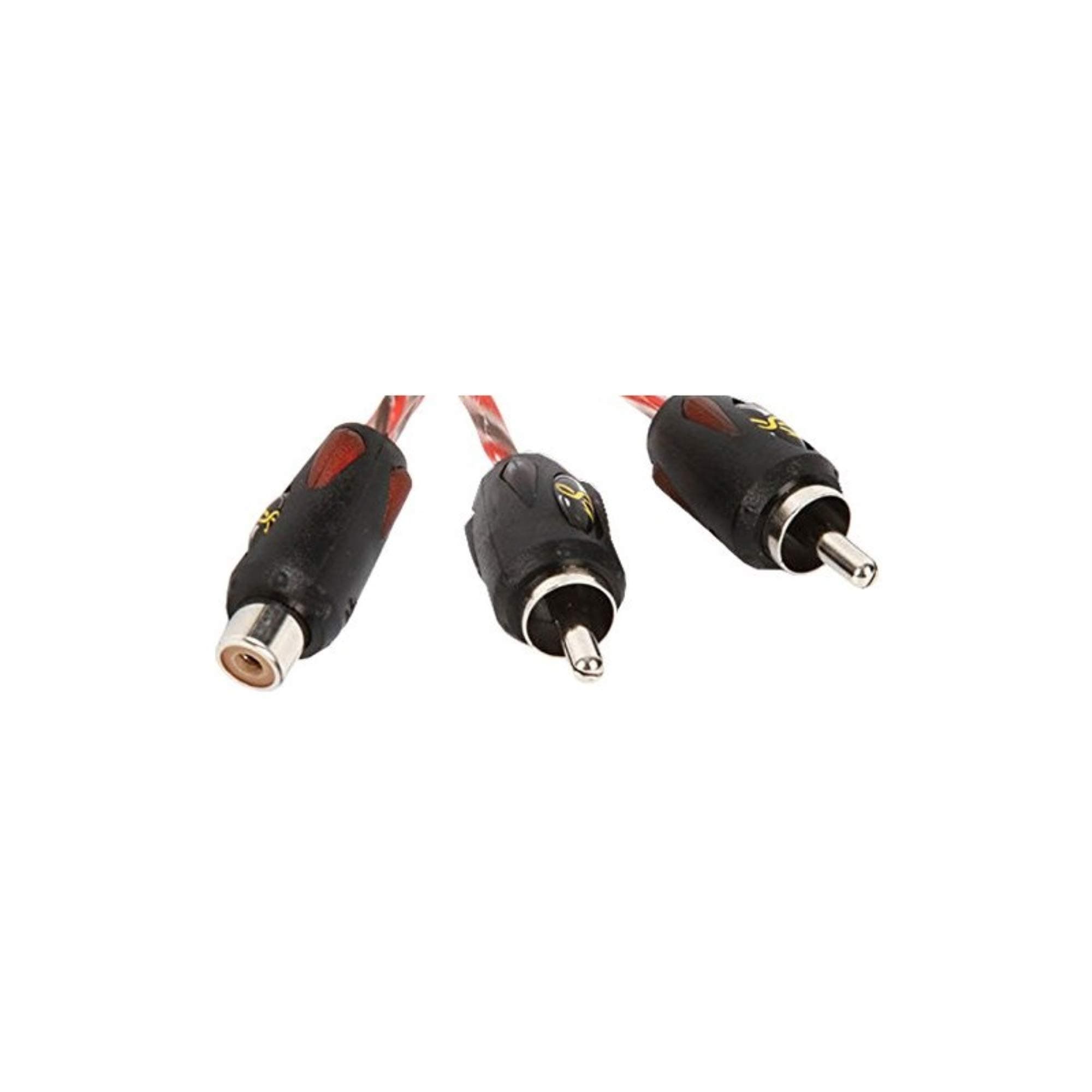 SI42YM 2-Channel 4000 Series RCA Y-Adapter Cable (1 Female to 2 Male)