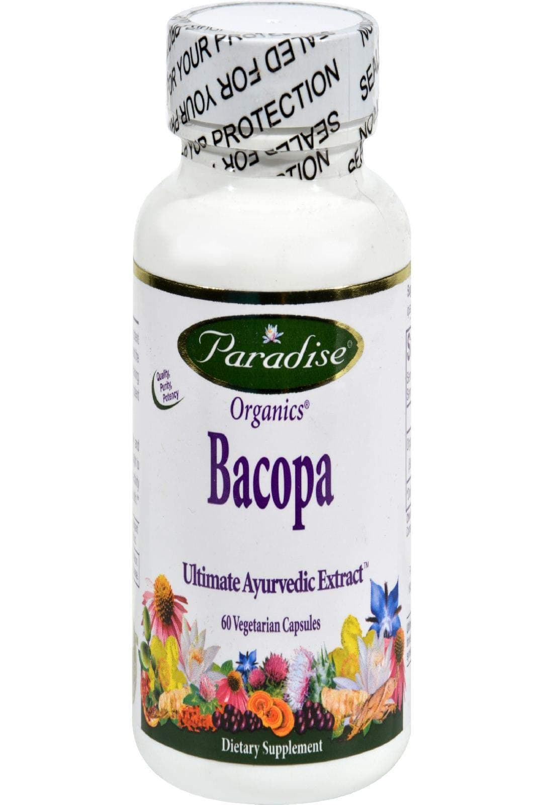 Bacopa, 60 Vegetarian Capsules (250 mg per Capsule)