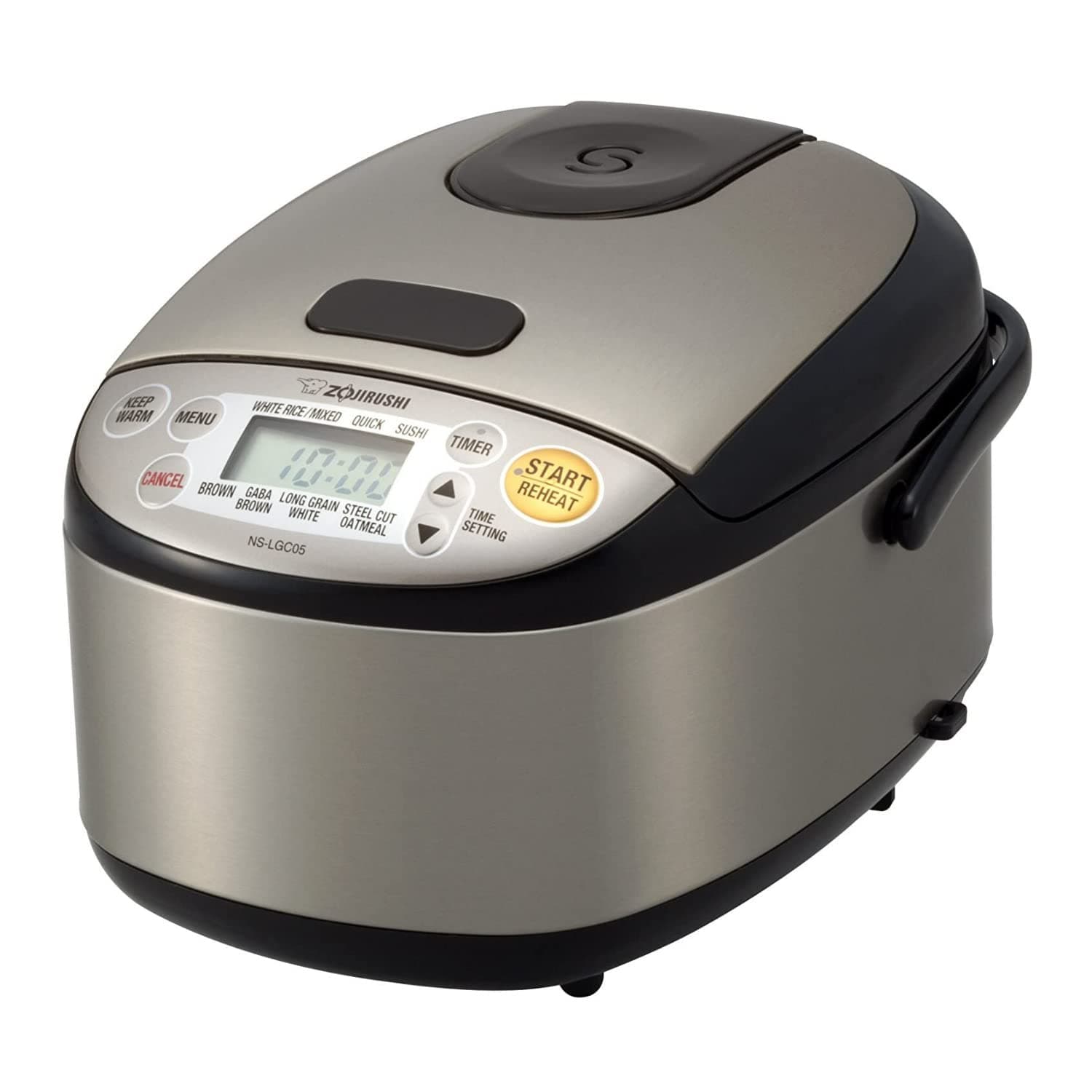 Zojirushi Micom 3-Cup Compact Size, Multiple Settings, Stainless Steel Made, Built-In Retractable Power Cord and Easy to Transport Rice Cooker and Warmer