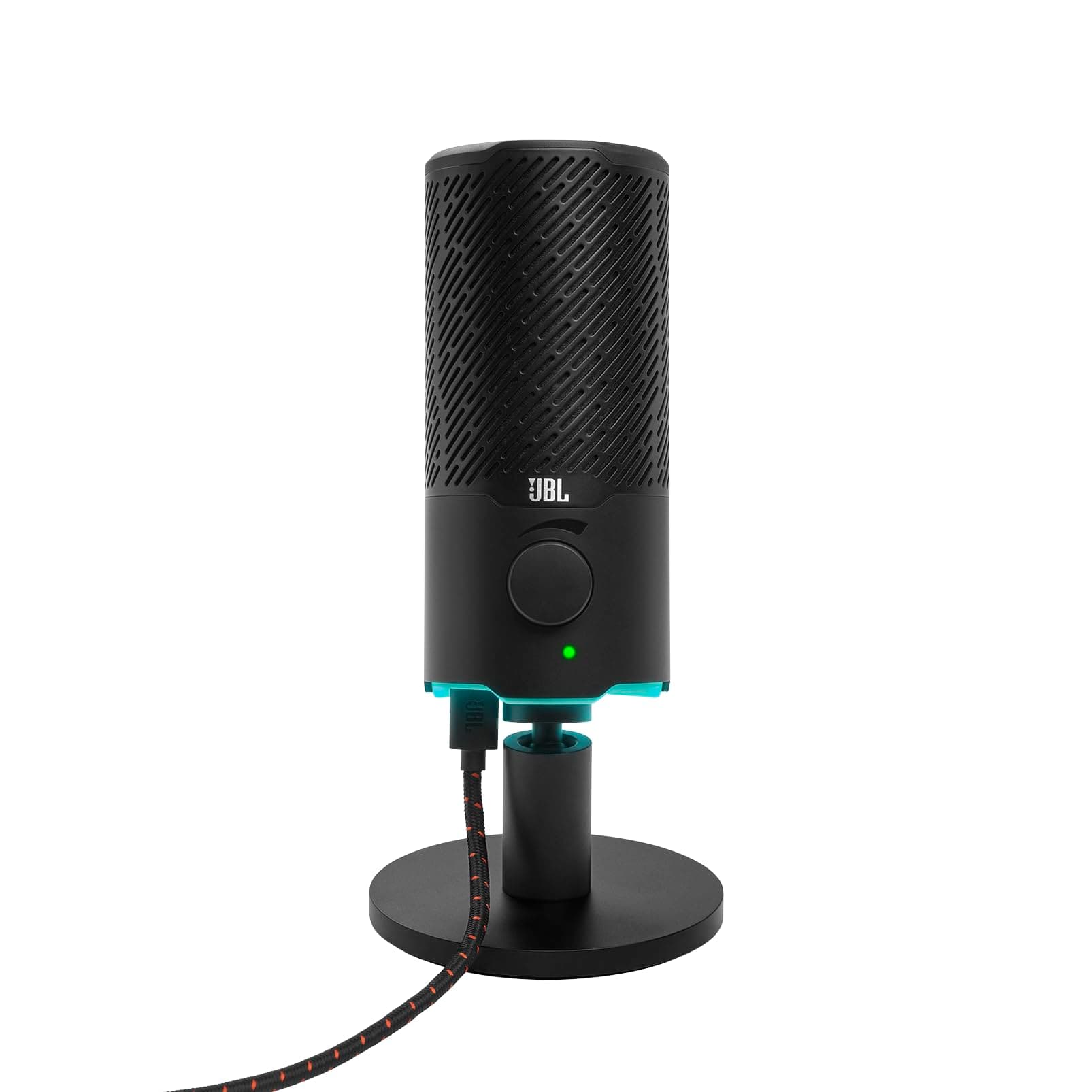 JBL Quantum Stream: Dual Pattern Premium USB Microphone for Streaming, Recording and Gaming