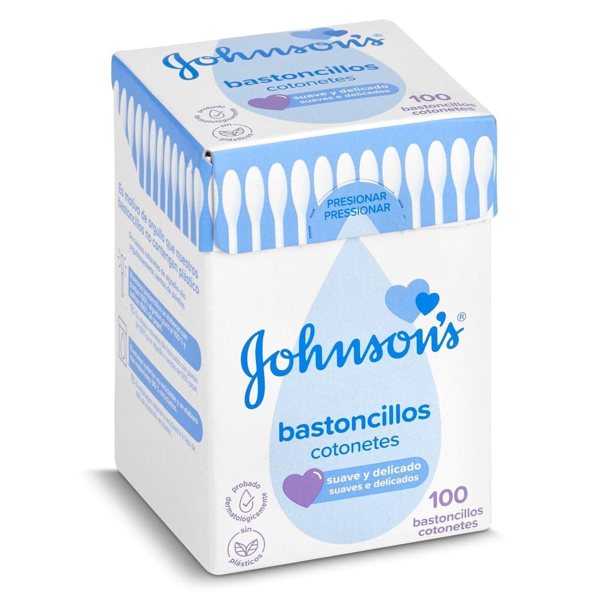 Johnsons and Johnsons Cotton Buds -Pack of 100