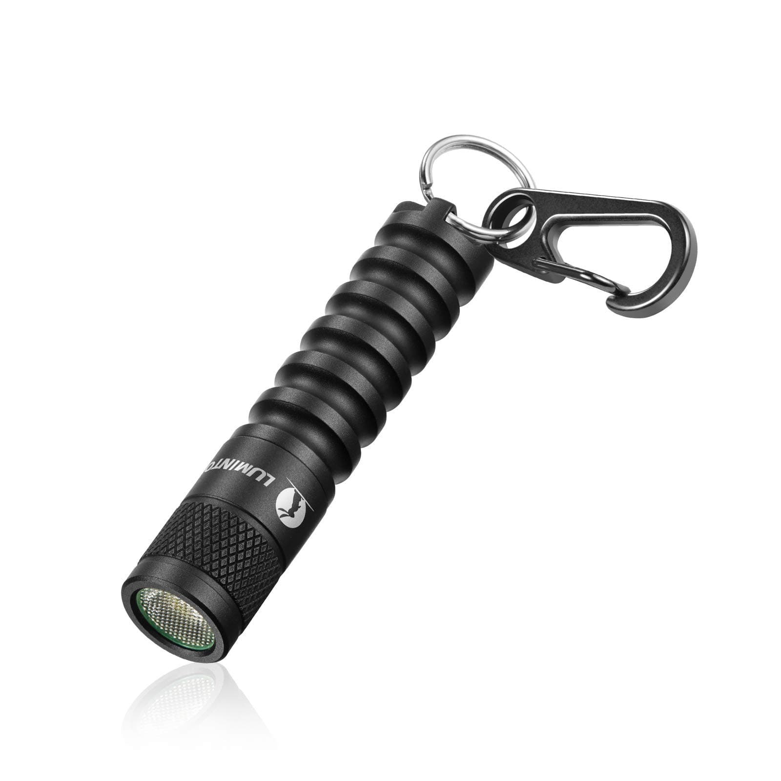 LUMINTOP Torch EDC01 Mini Torch Flashlight 120 Lumens Keychain Flashlight 3 modes IPX-8 Waterproof with Keyclip, Powered by Single AAA Battery Perfect for Emergency, Survival, Everyday Carry (Black)