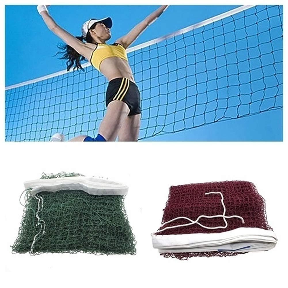 AISE Standard Badminton Net,Professional Training Square Mesh Braided Badminton Net,6.1mX0.76m Outdoor Tennis Net Mesh Volleyball Net for Indoor or Outdoor