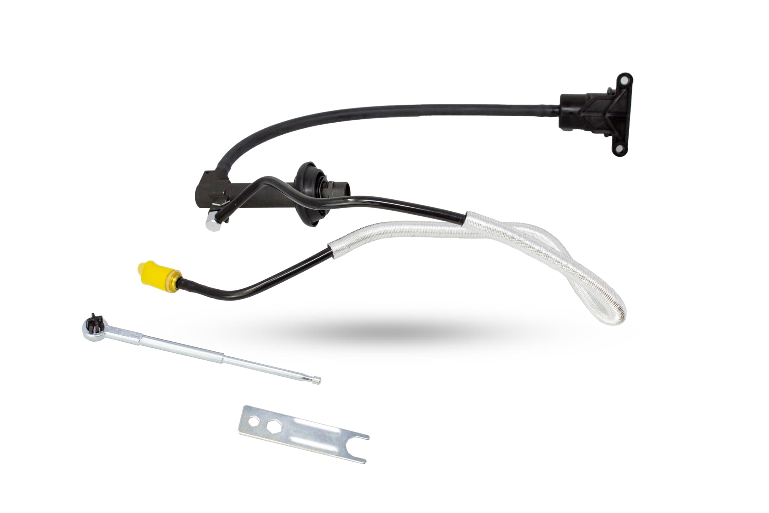 Pre-Filled Hydraulic Clutch Master Cylinder with line compatible with 1995-2011 Ranger Explorer 2.3L L4 2.5L L4 3.0L V6 4.0L V6