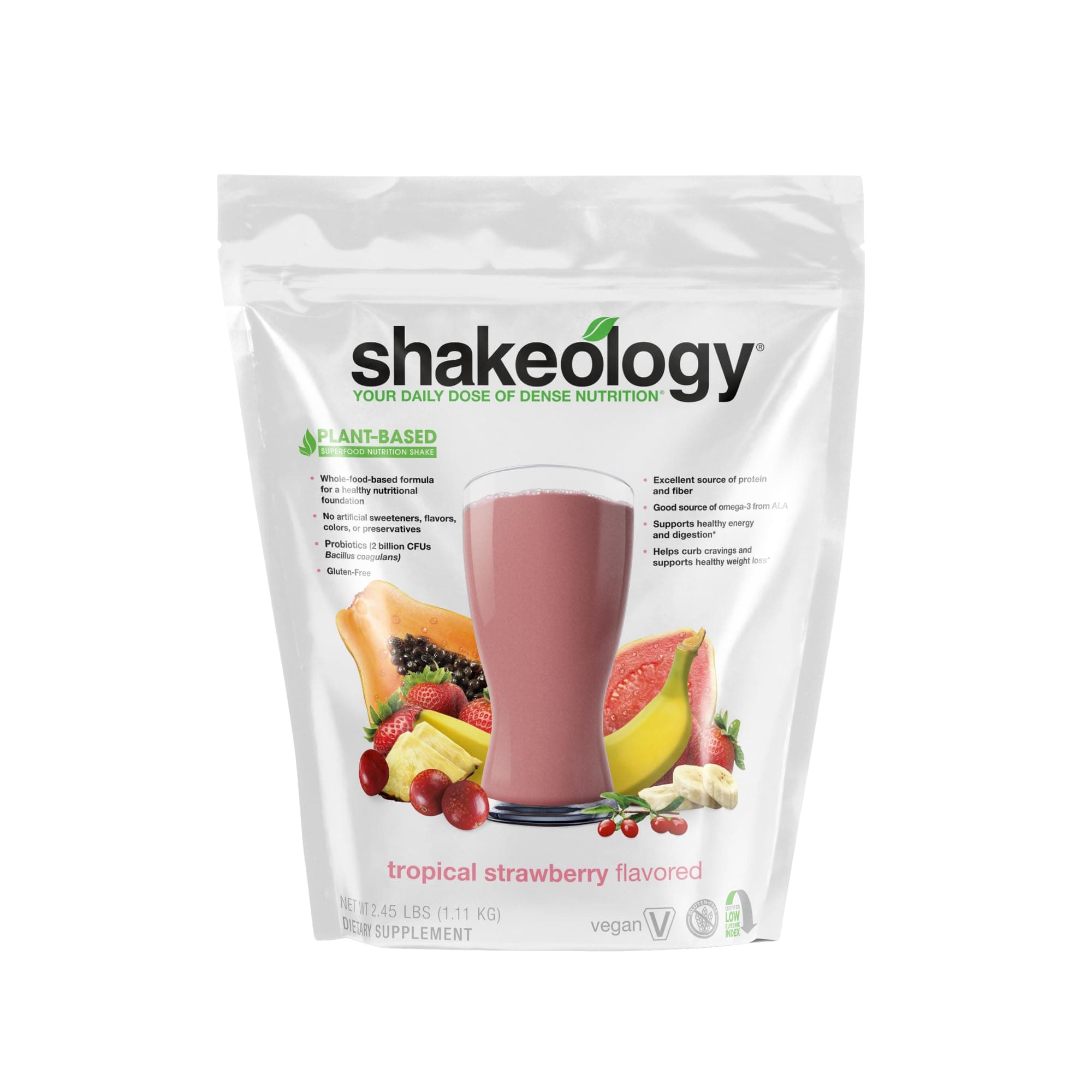 Strawberry Vegan Protein Powder 30 Servings