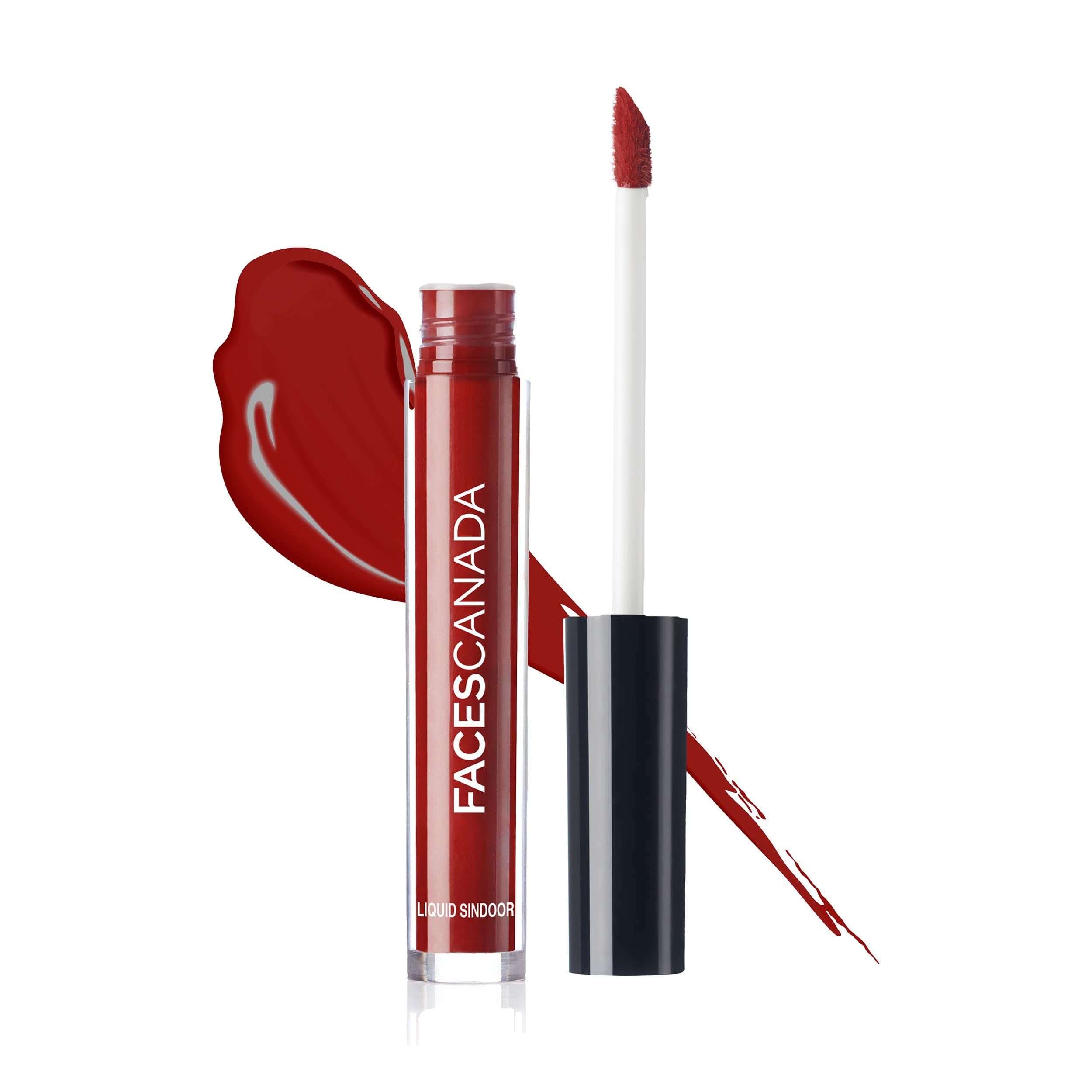 Liquid Sindoor - Maroon | Smudge-Proof, Long Lasting & Quick Dry | Easy to Apply with Precision Brush | Rich Pigment, Comfortable Wear & Vibrant Finish | 0.08 Fl Oz (2.5ml)