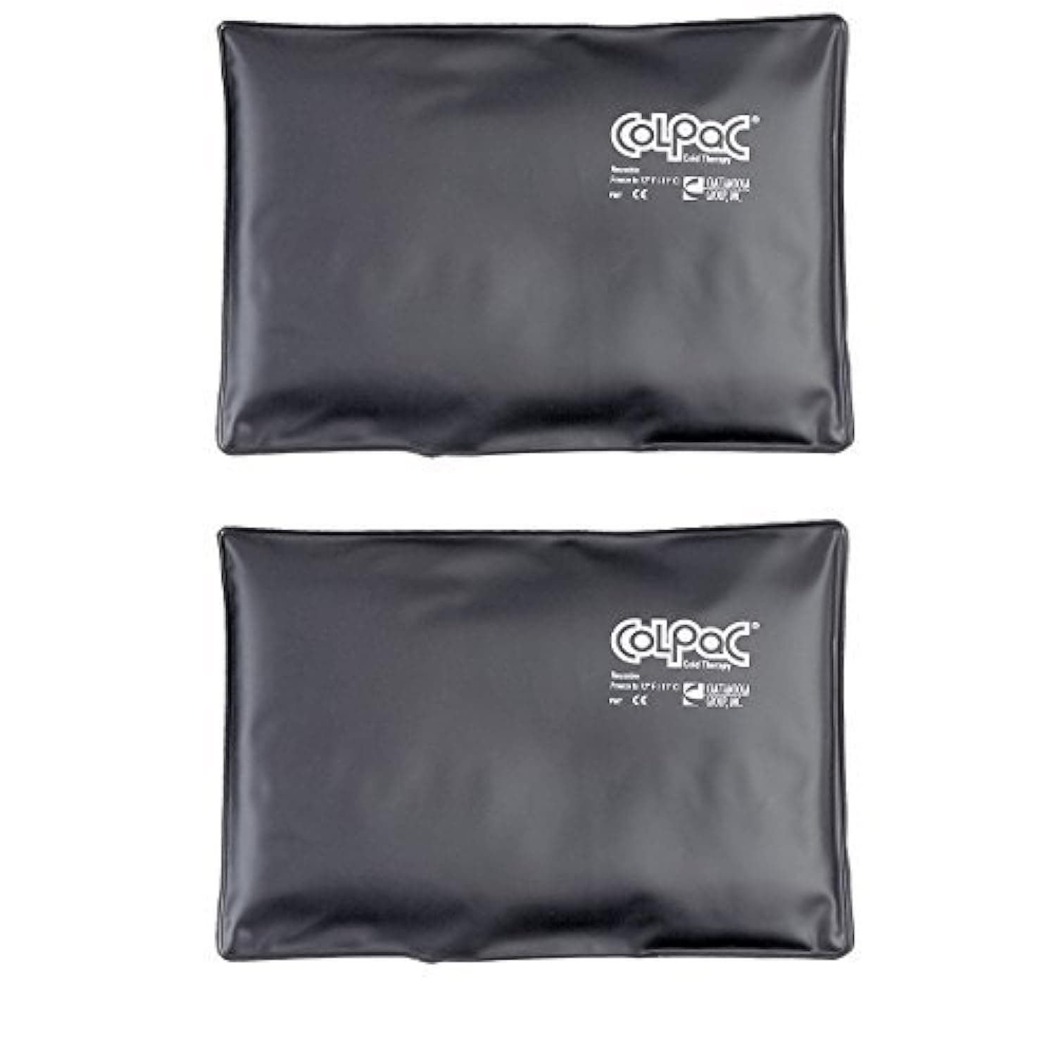 Chattanooga ColPac Clinical Grade Black Urethane Ice Pack (2 Pack) - Standard, 10x13.5 Inch