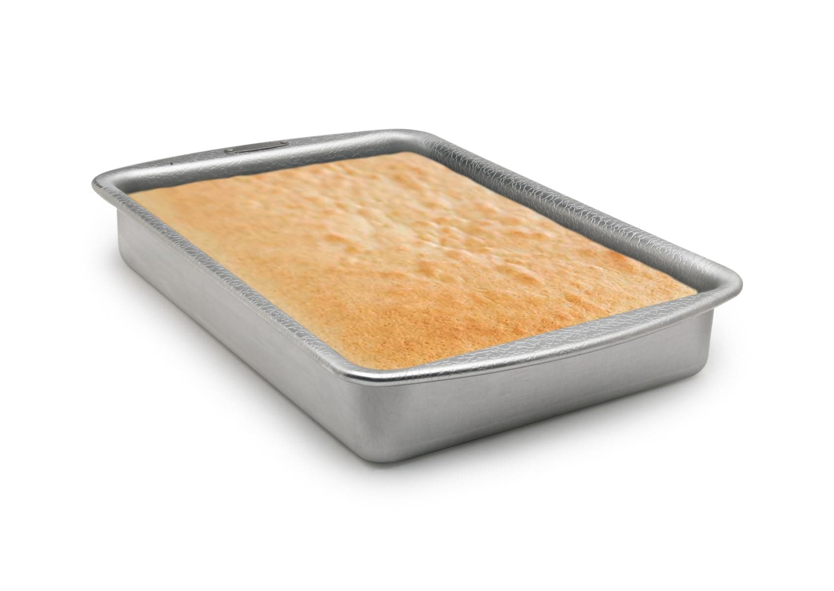Doughmakers 10261 Non-Stick Grade Aluminum Cake Pan, Metallic