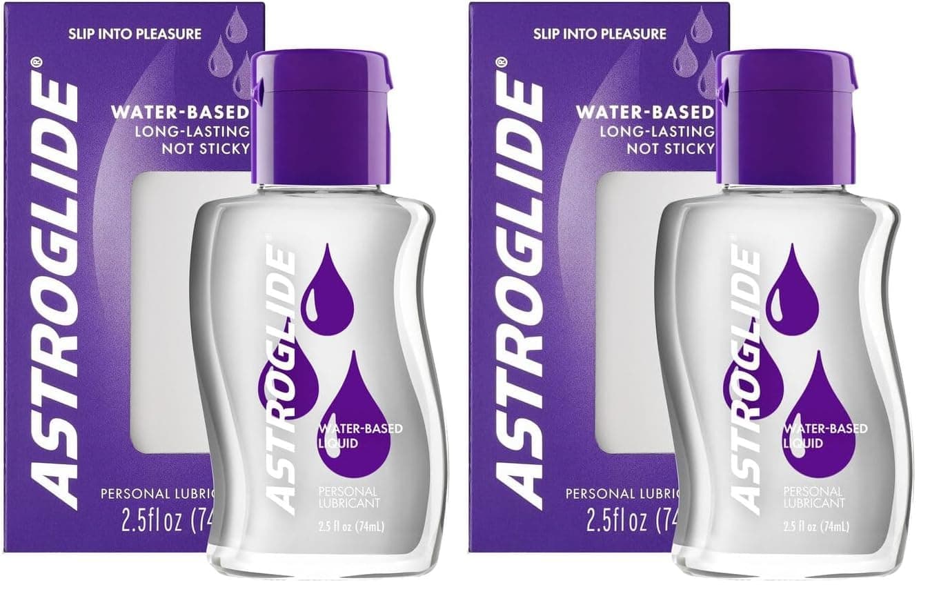 Liquid, Water Based Personal Lubricant, 2.5 oz. (Pack of 2)