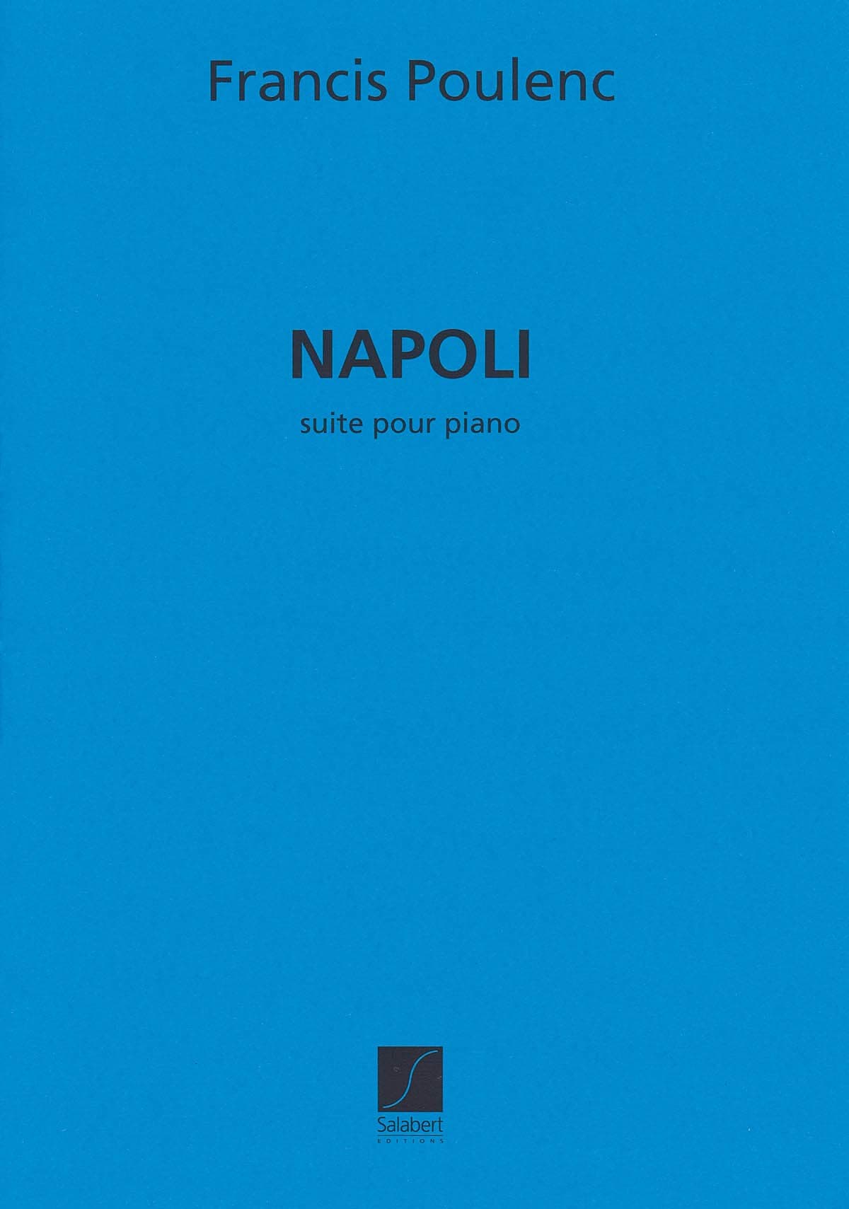 Francis PoulencNapoli: Piano Solo