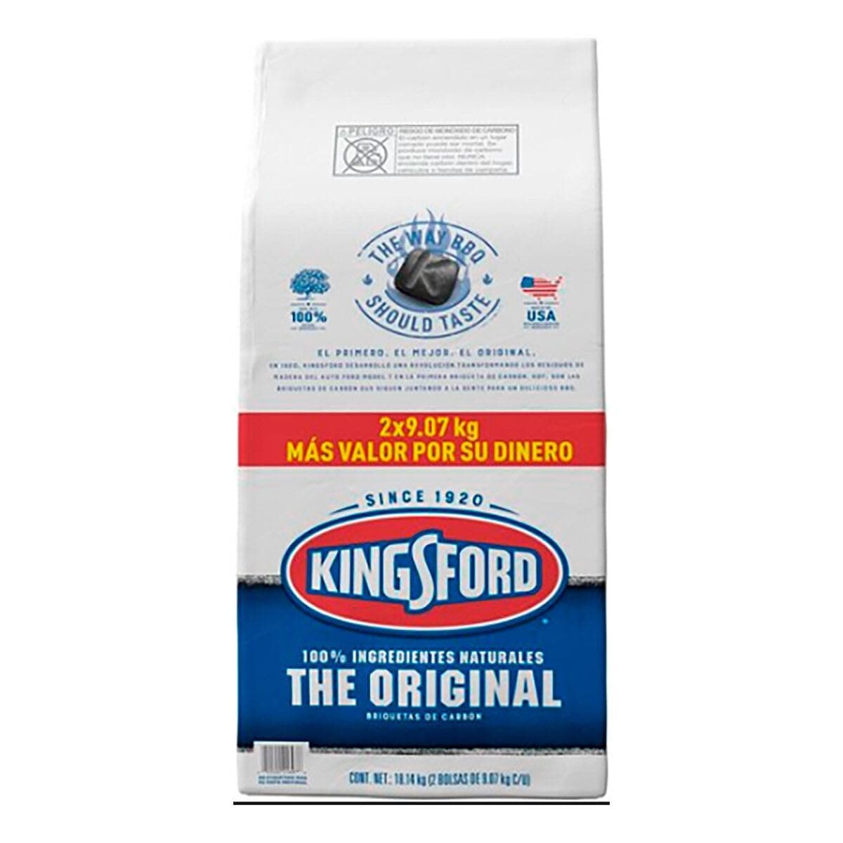 Kingsford 32107 Original Charcoal, 20-Lb, 2-Pk. - Quantity 1