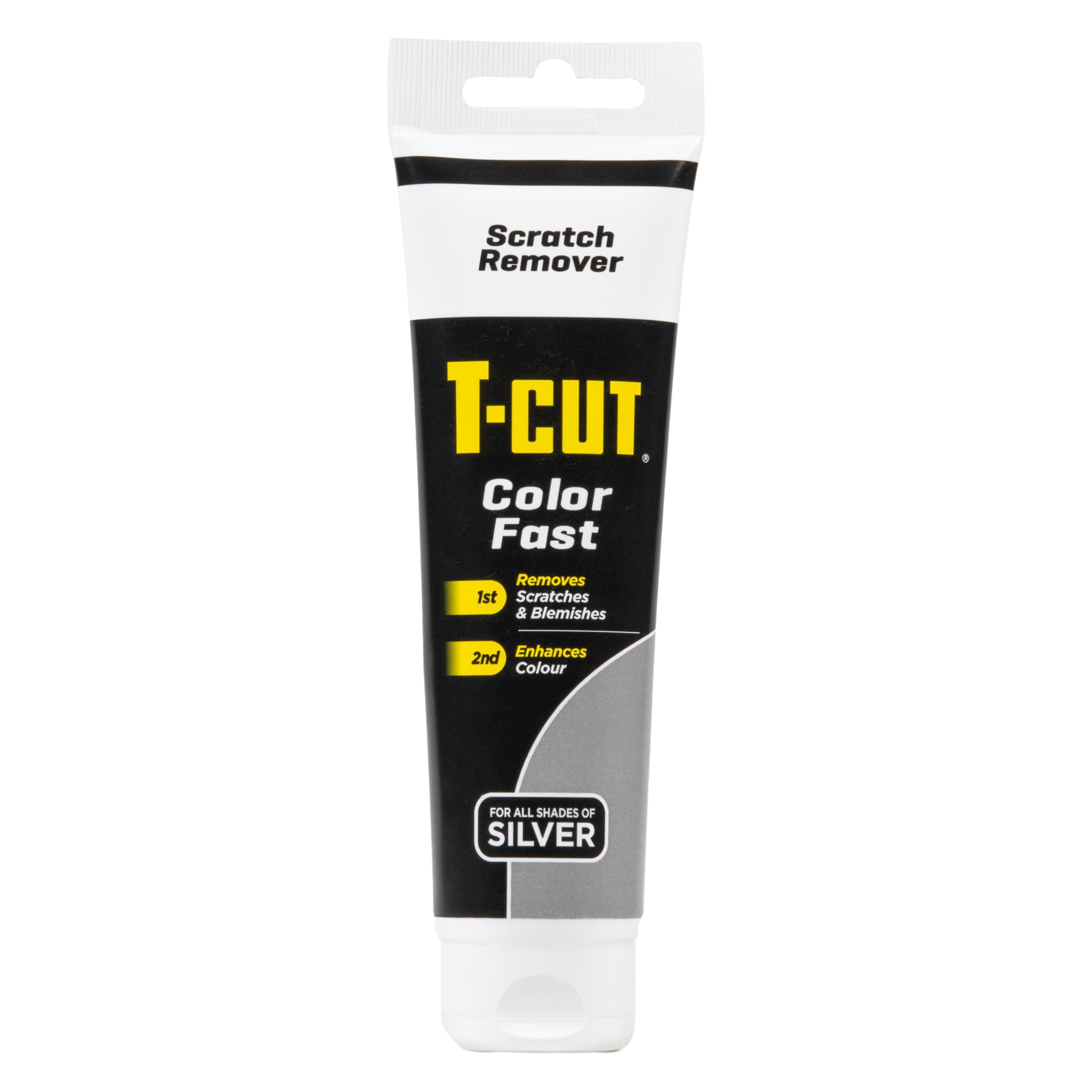 T-Cut Colour Fast Silver Car Wax Polish Scratch Remover Colour Enhancer 150g Tube