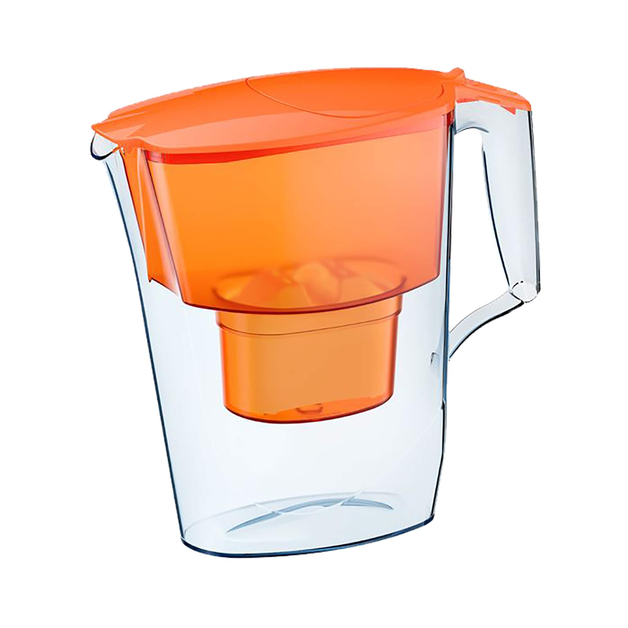 CPAP H2O Water Purification Pitcher for CPAP & BiPAP Humidifier Water Chambers, Filter Lasts up to 60 Days (Orange)