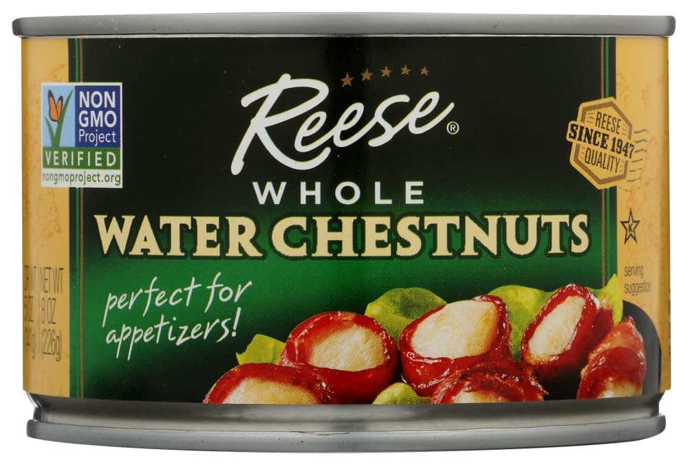 Reese Whole Water Chestnuts-8 Oz-2 Pack