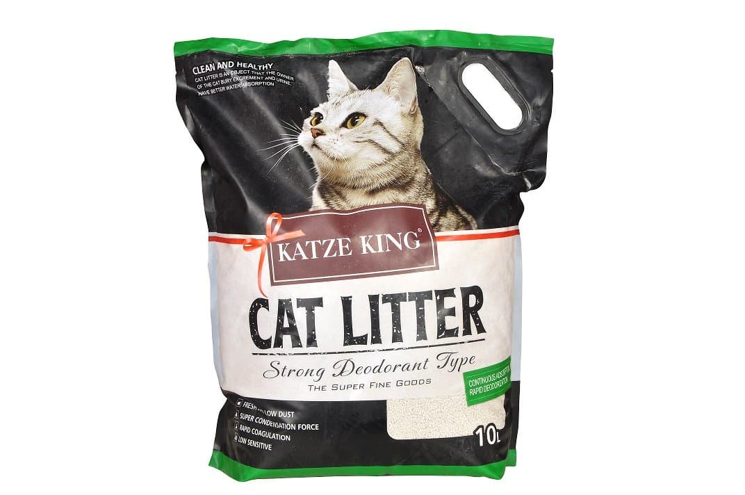 Katze King Exclusive Scoopable Cat Litter with Strong Odour Control 10L (Multi Flavors)