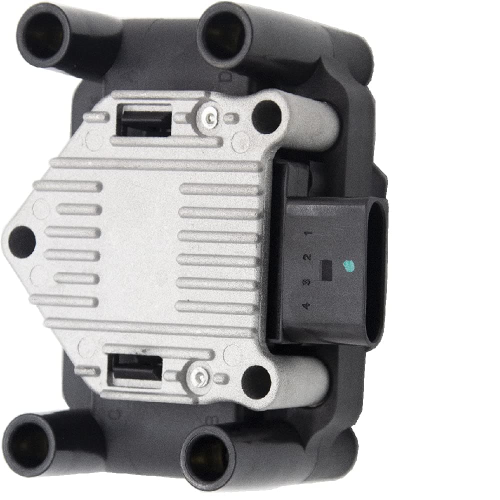 KSU Ignition Coil Pack for VW Beetle Golf Jetta Clasico Crossfox Polo Lupo Saveiro Transporter Audi A3 Seat Leon Ibiza Cordoba 1.2L 1.6L 1.8L 2.0L 032905106E 032905106B C1319 UF277