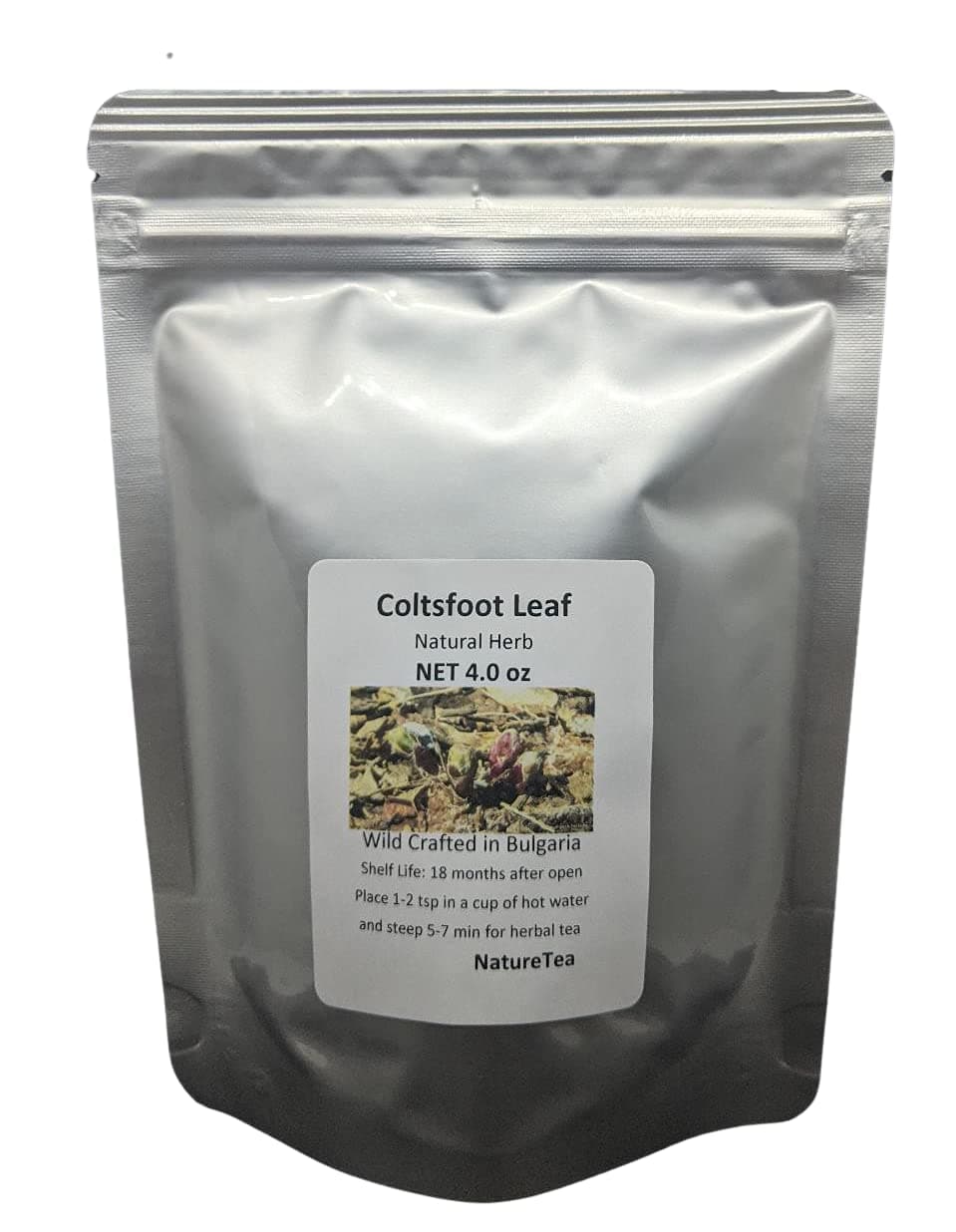 Coltsfoot Leaf - Dried Tussilago farfara Leaf C/S 100% from Nature (1 oz)