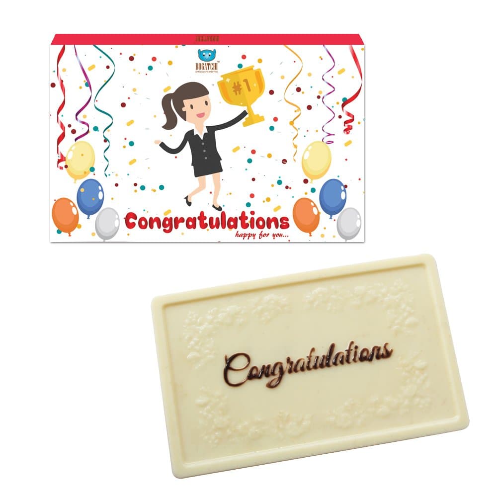 BOGATCHI Gift Ideas, Congratulations Gift Gift, Celebrations Chocolates, Wow Congo Bar 70 g