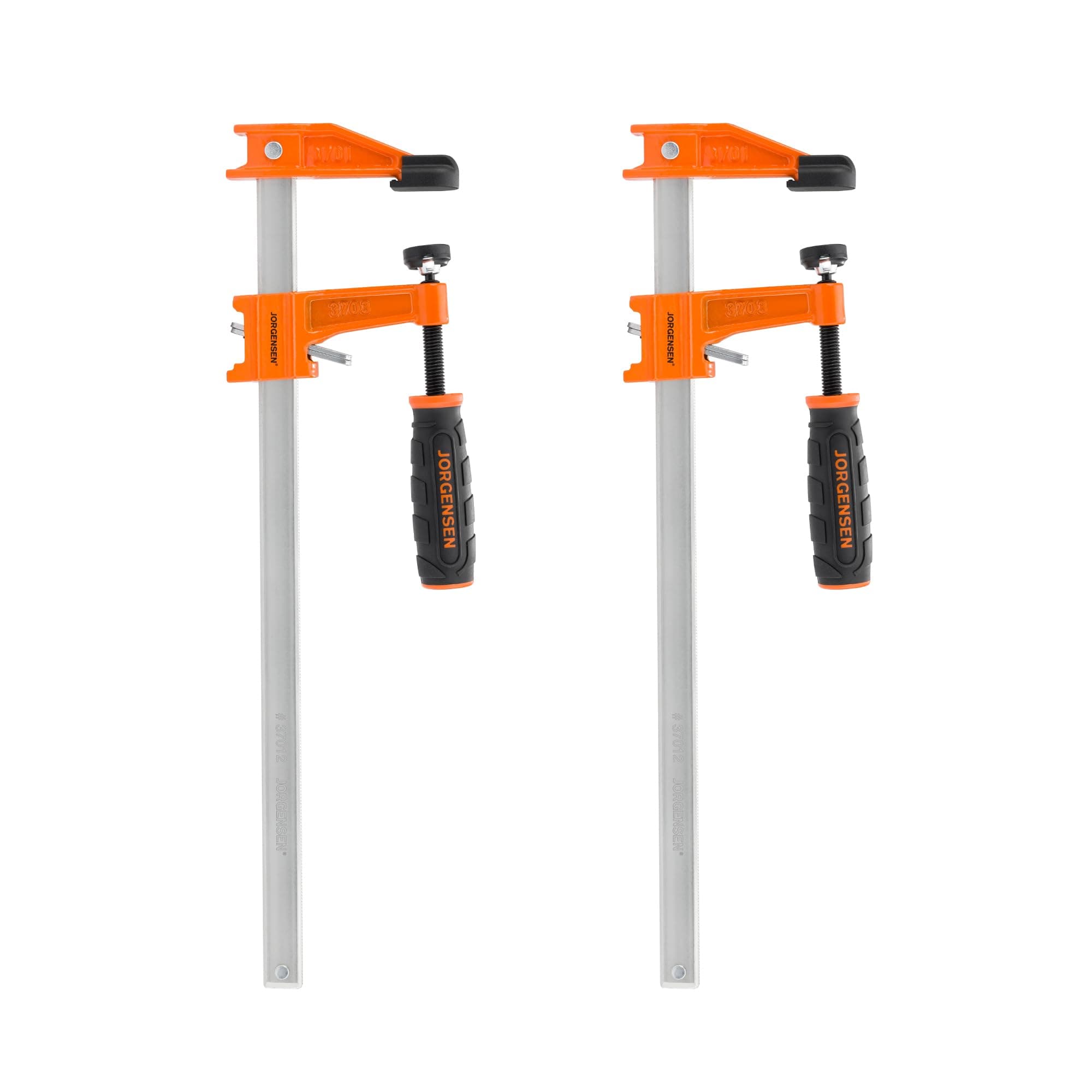 2-pack Steel Bar Clamps Set, 12-inch Medium Duty, 600 Lbs Load Limit …