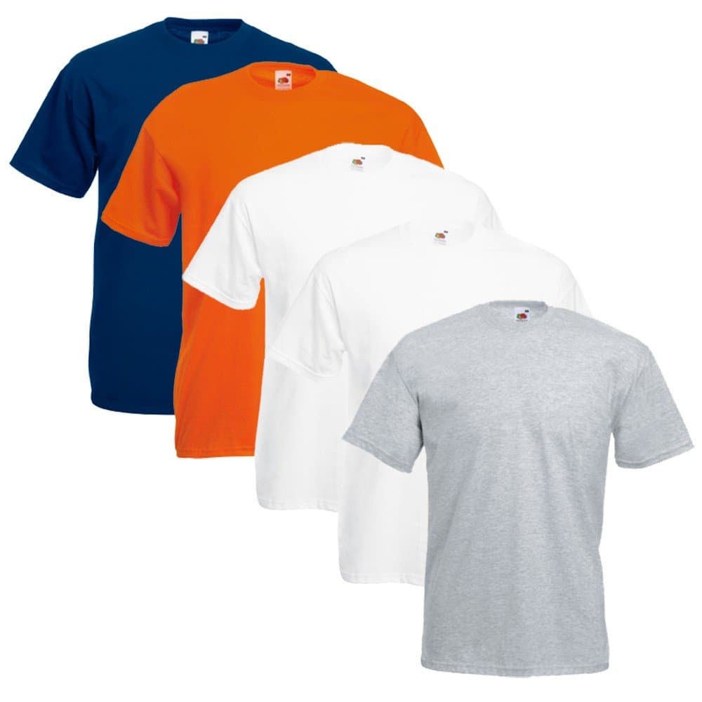 Men's Original Logo Crew Collar 5-Pack T-Shirt