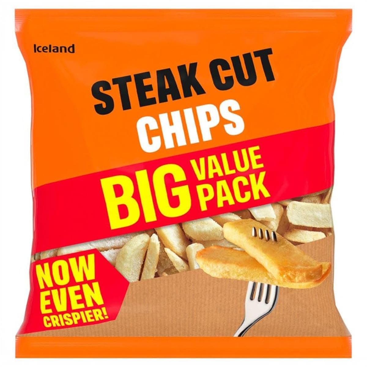 Steak Cut Chips, 1.25kg (Frozen)